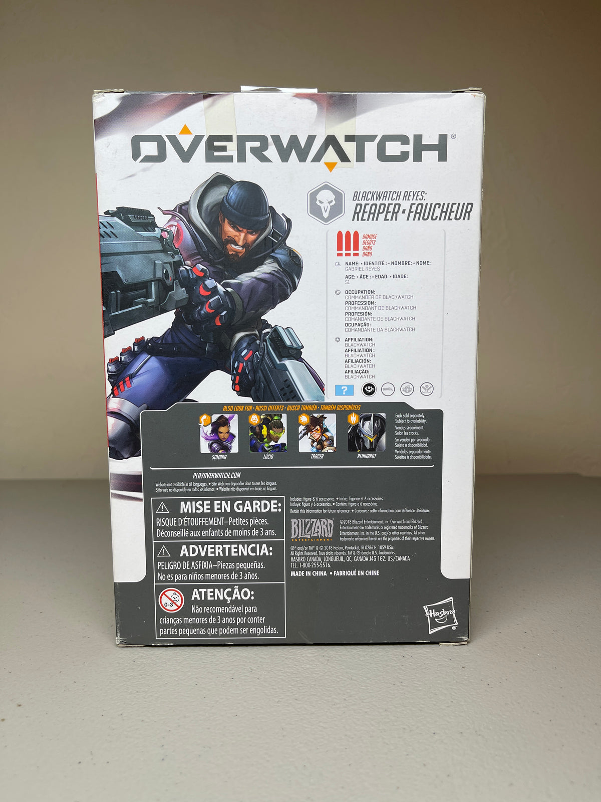Overwatch Ultimates Reaper Action Figure