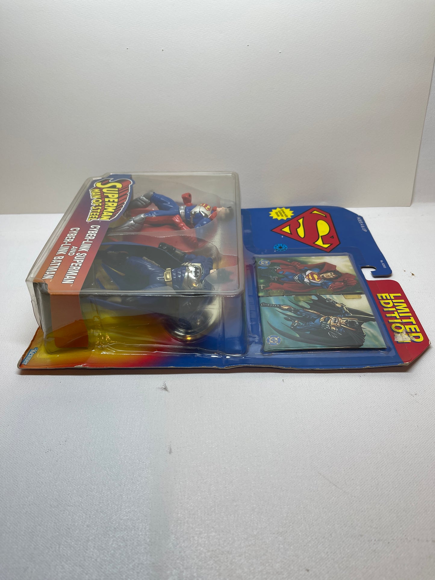 Superman Man of Steel Cyber-Link Superman and Cyber-Link Batman