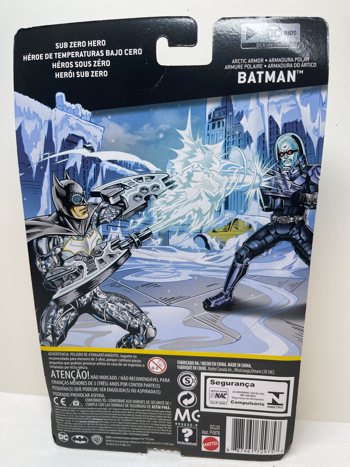 DC Batman Missions Arctic Armor