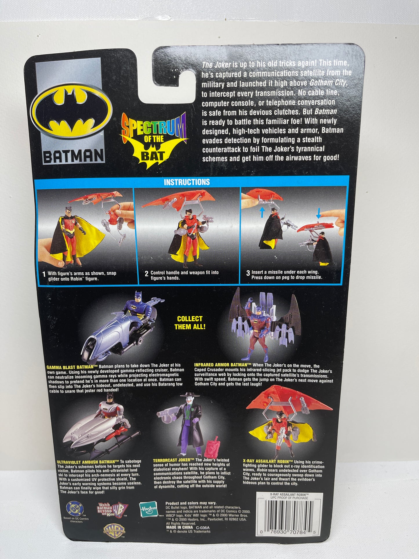 Batman Spectrum of the Bat X-Ray Assailant Robin
