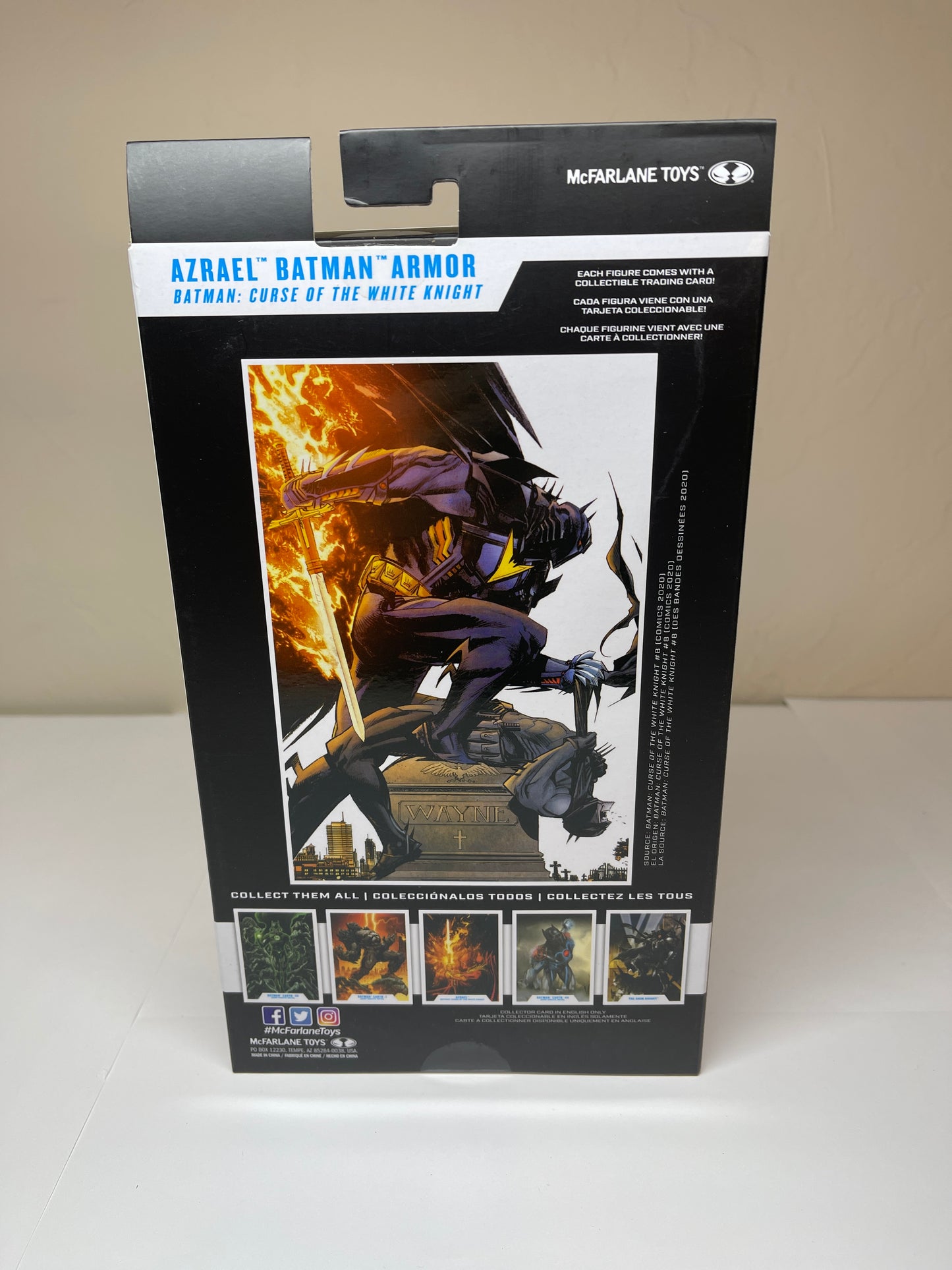DC Multiverse Azrael Batman Armor Curse of the White Knight