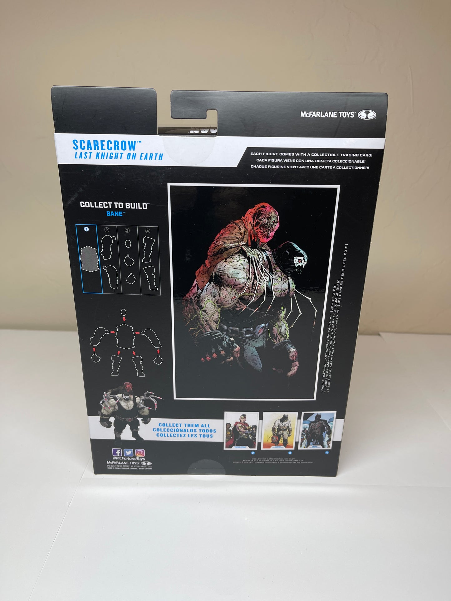 DC Multiverse Scarecrow Batman Last Knight On Earth