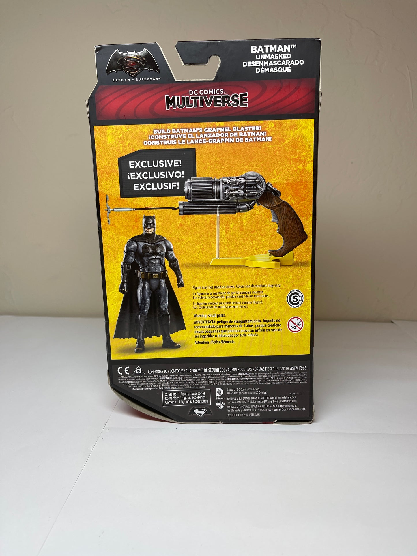 DC Comics Multiverse Batman v Superman Batman Unmasked