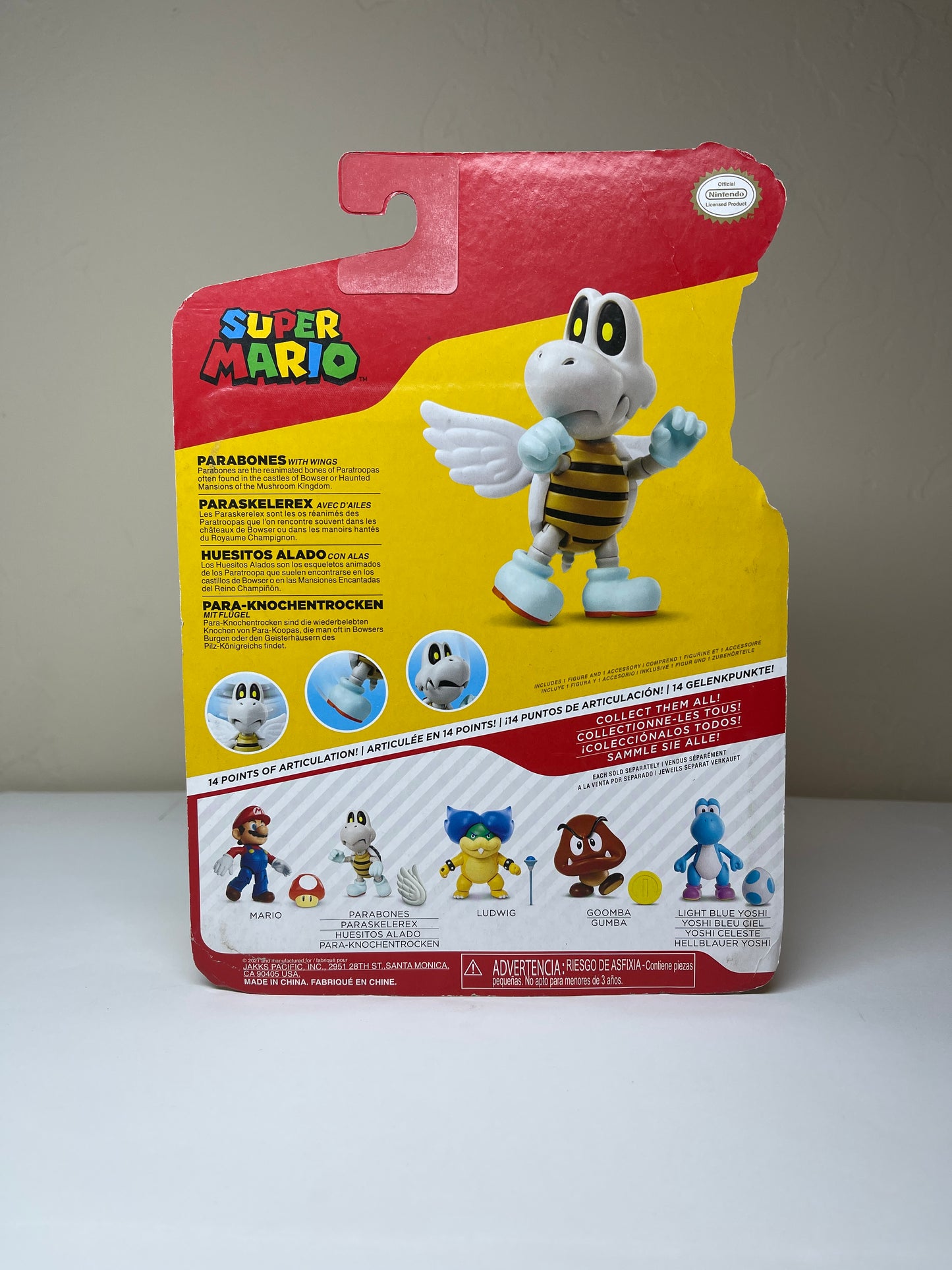 Super Mario Parabones with Wings