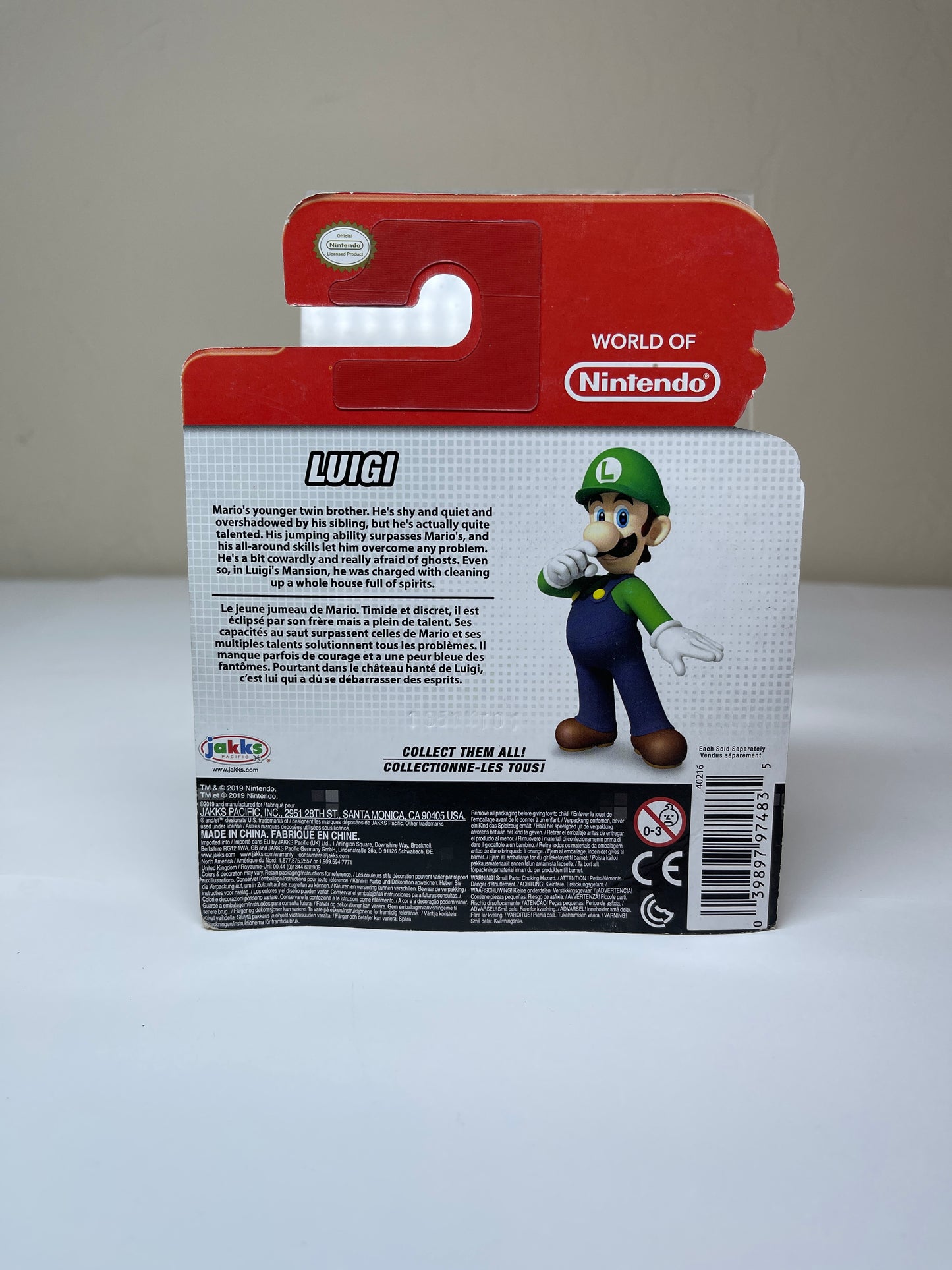Luigi with Coin World Of Nintendo