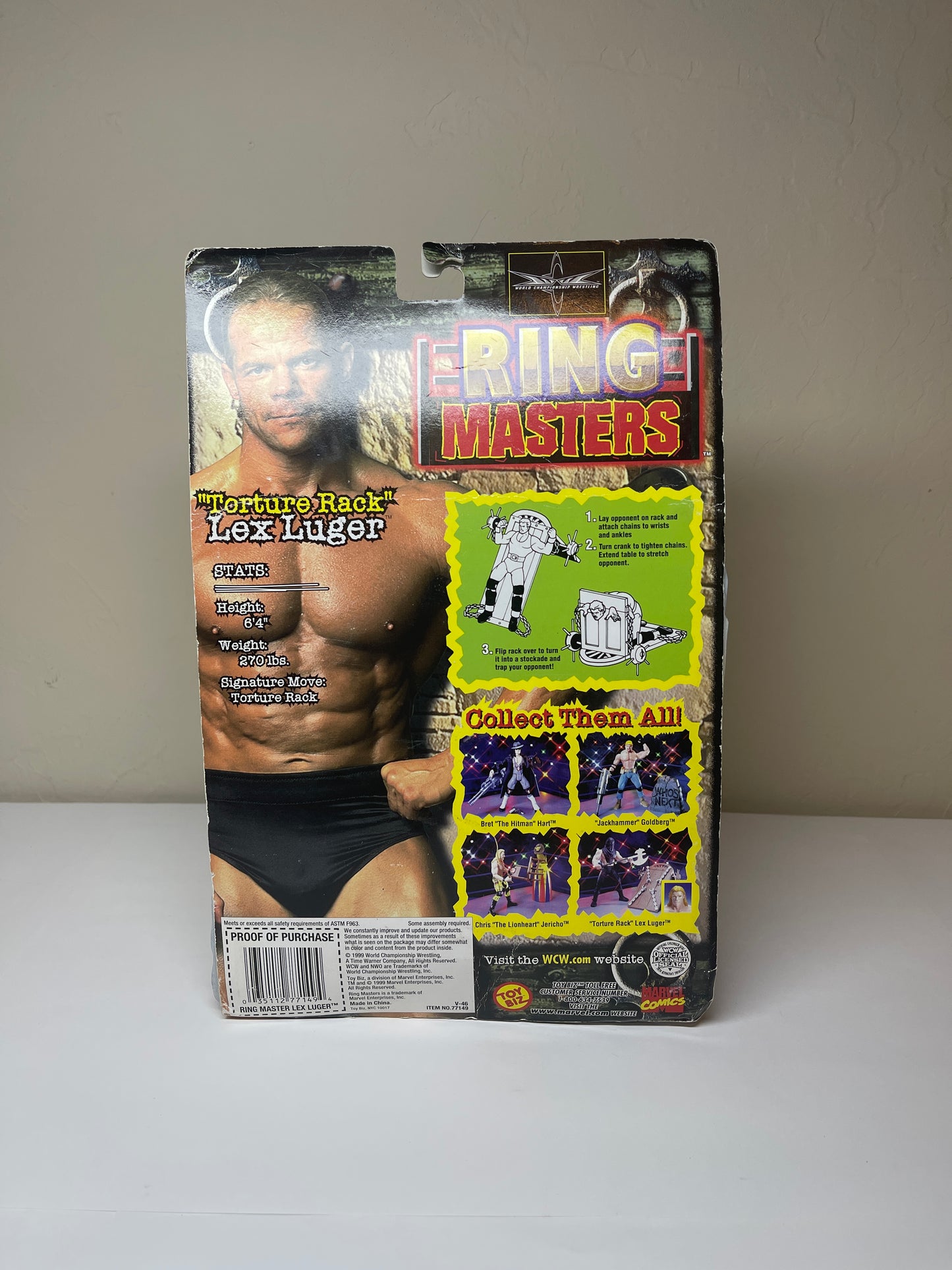 Lex Luger Torture Rack 1999 WCW