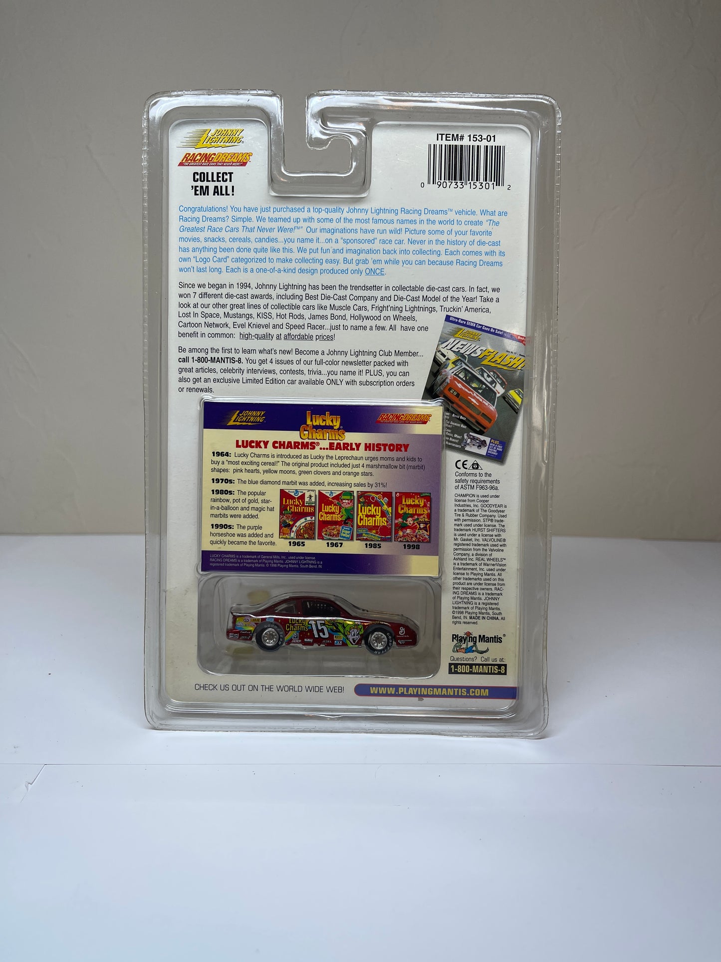 Johnny Lightning Lucky Charms Cereal Series