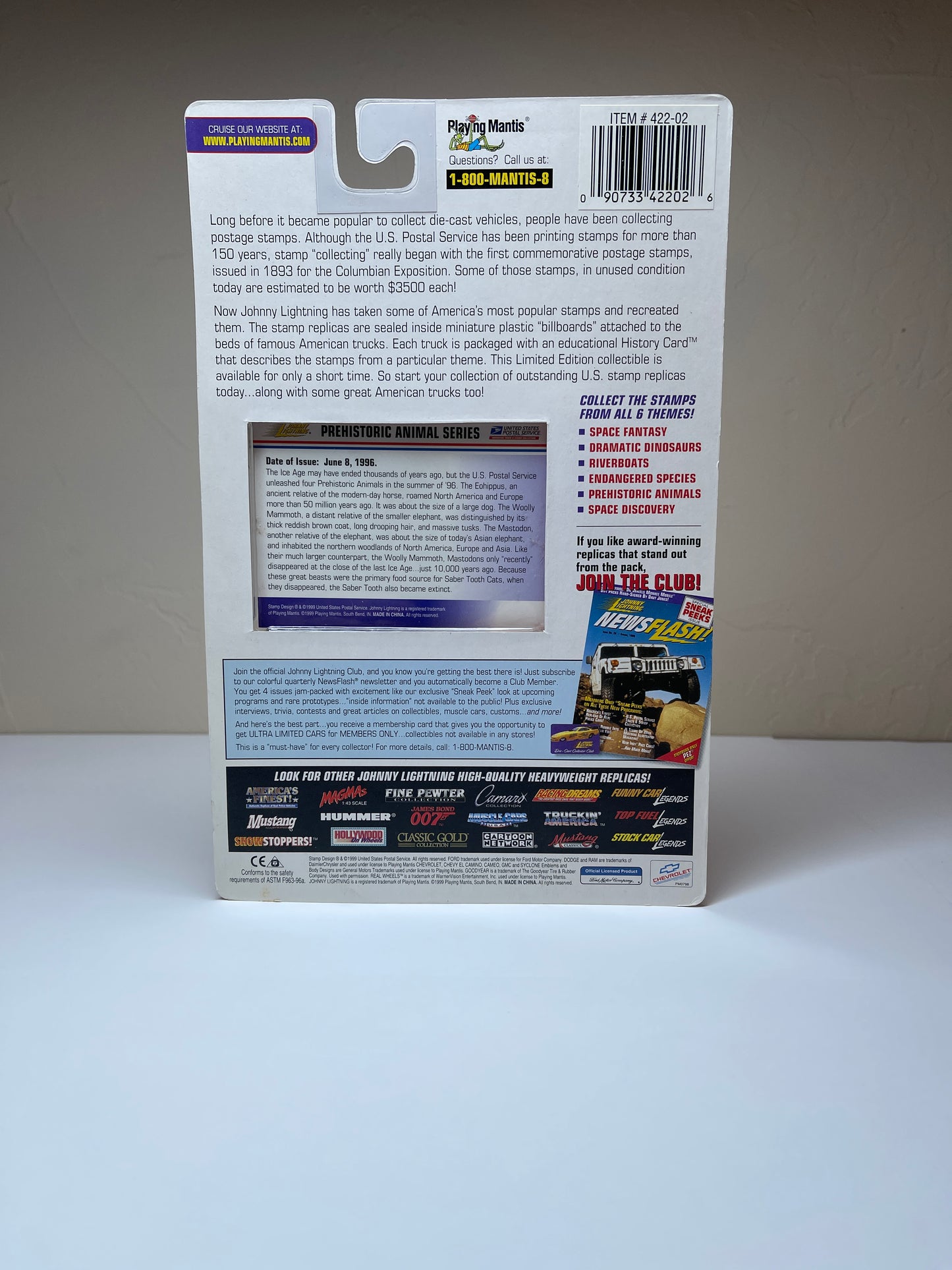 Johnny Lightning USPS 1955 Chevy Cameo