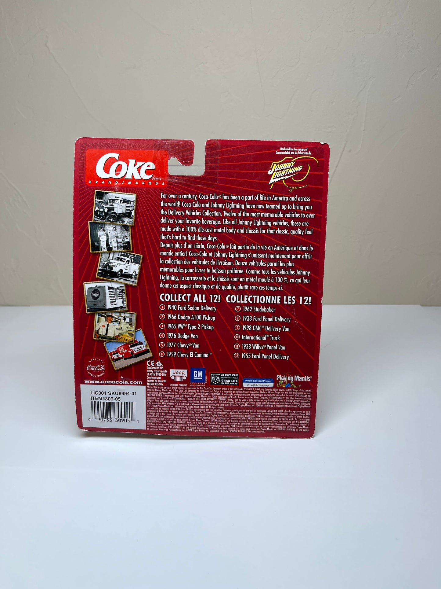 Johnny Lightning Coca-Cola 1959 Chevy El Camino
