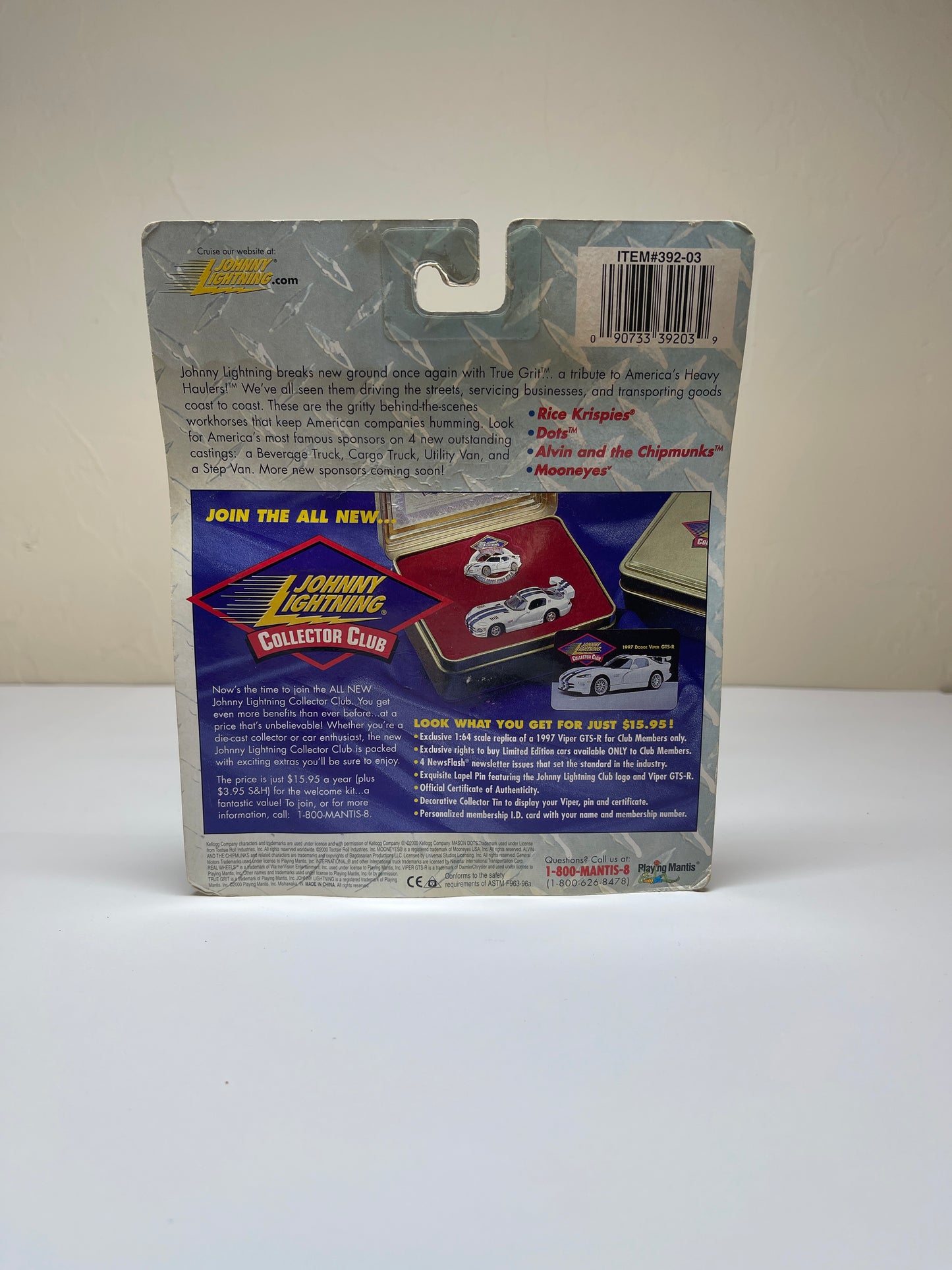 Johnny Lightning True Grit Kellogg's Rice Krispies