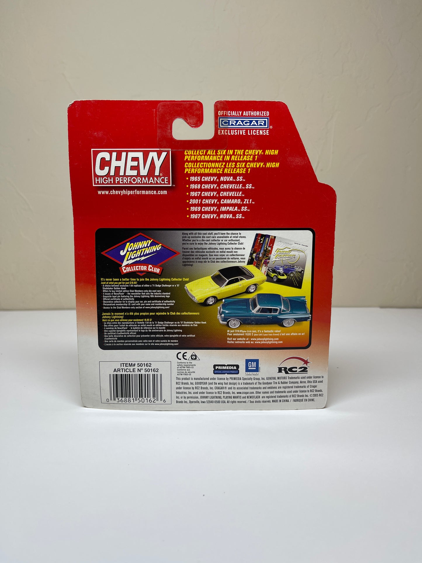 Johnny Lightning Chevy High Performance 1965 Chevy II Nova SS
