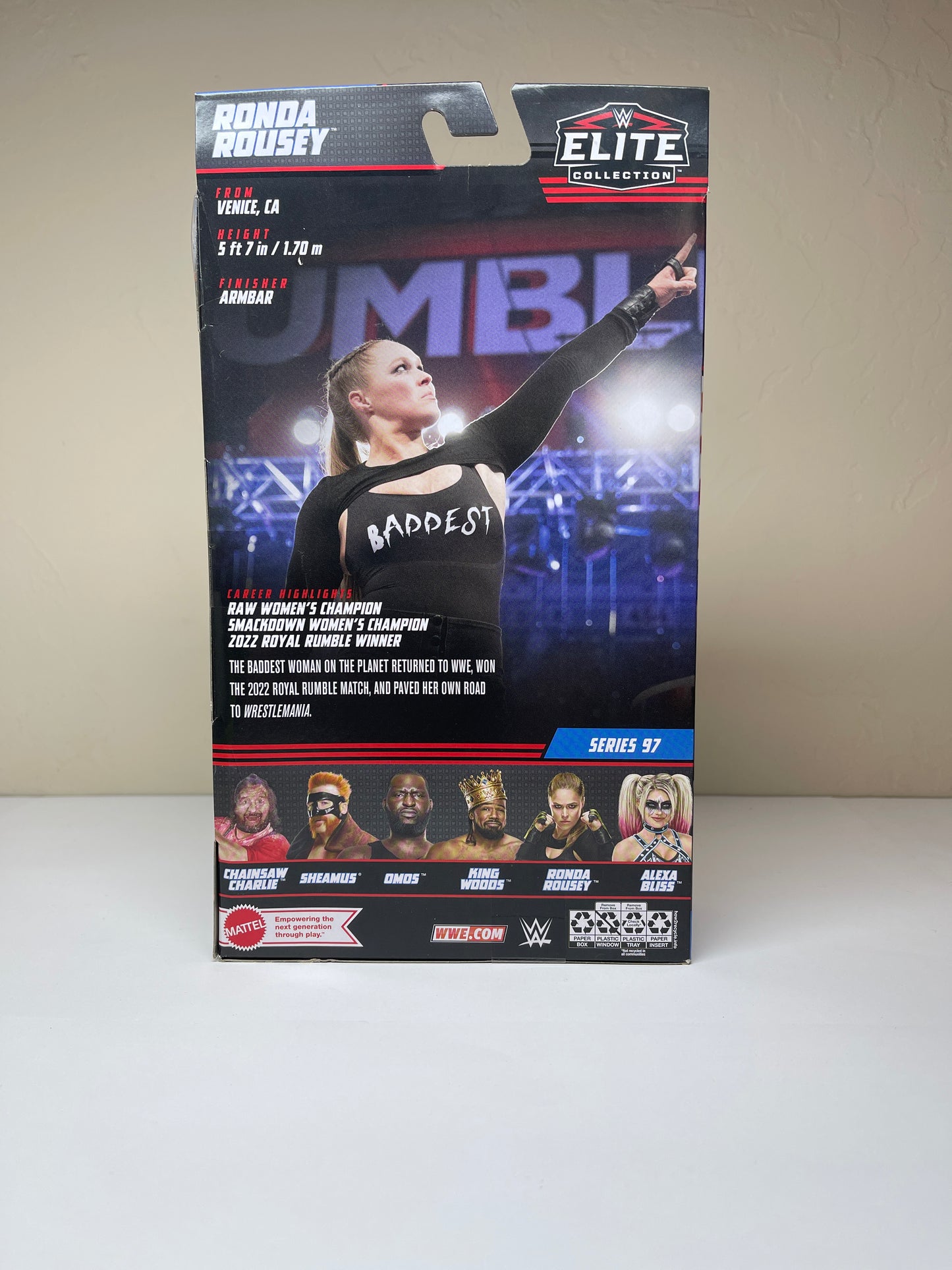 Ronda Rousey WWE Elite Collection Wrestler