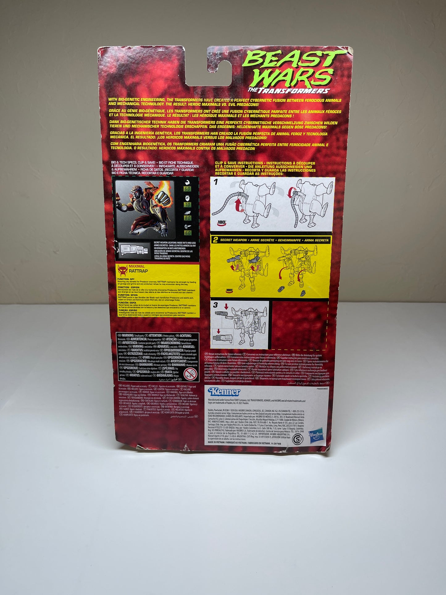 Rattrap Beast Wars Transformers