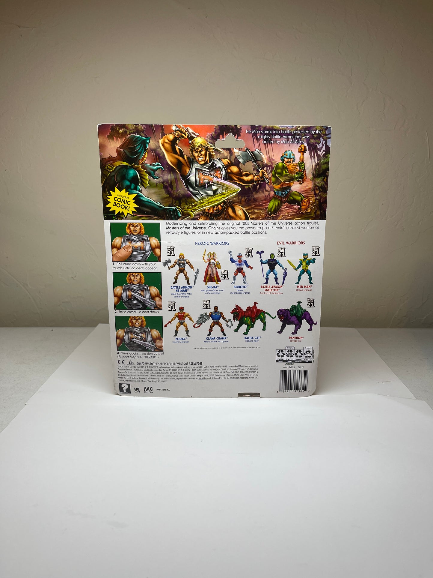 Masters of the Universe Battle Armor He-Man