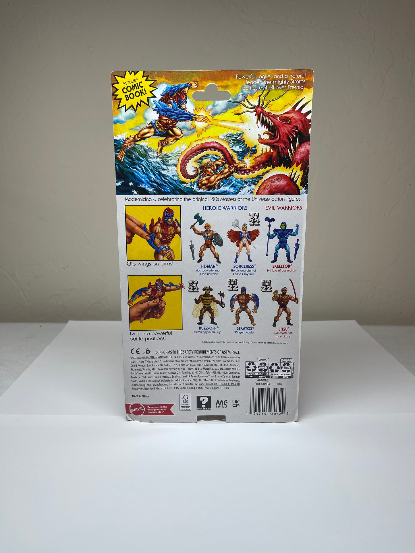 Stratos Winged Warrior Masters of the Universe