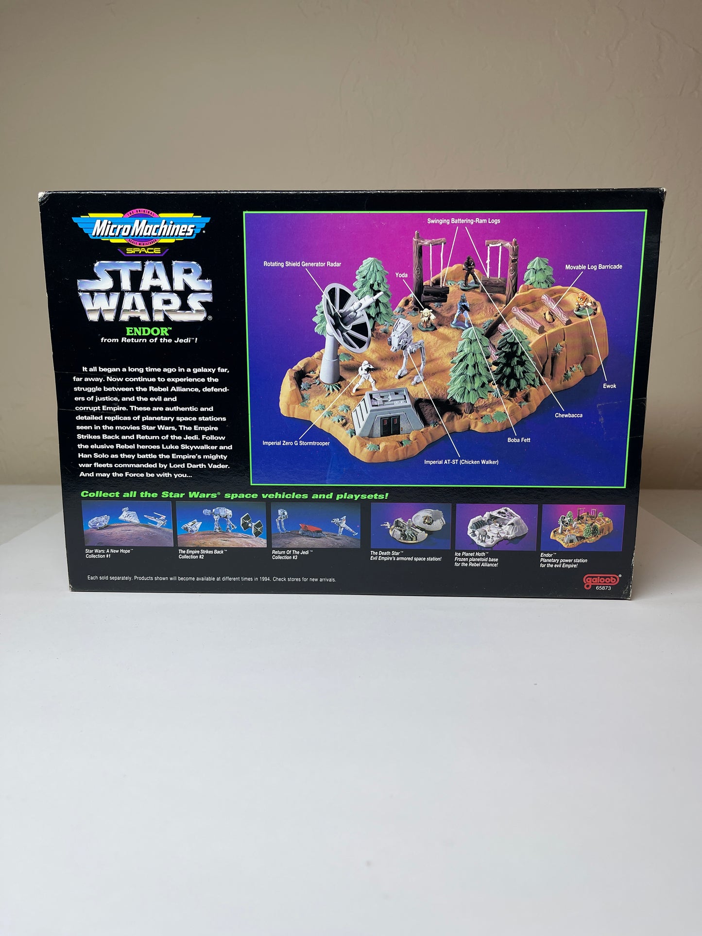 Micro Machines Space Endor Return of the Jedi Playset