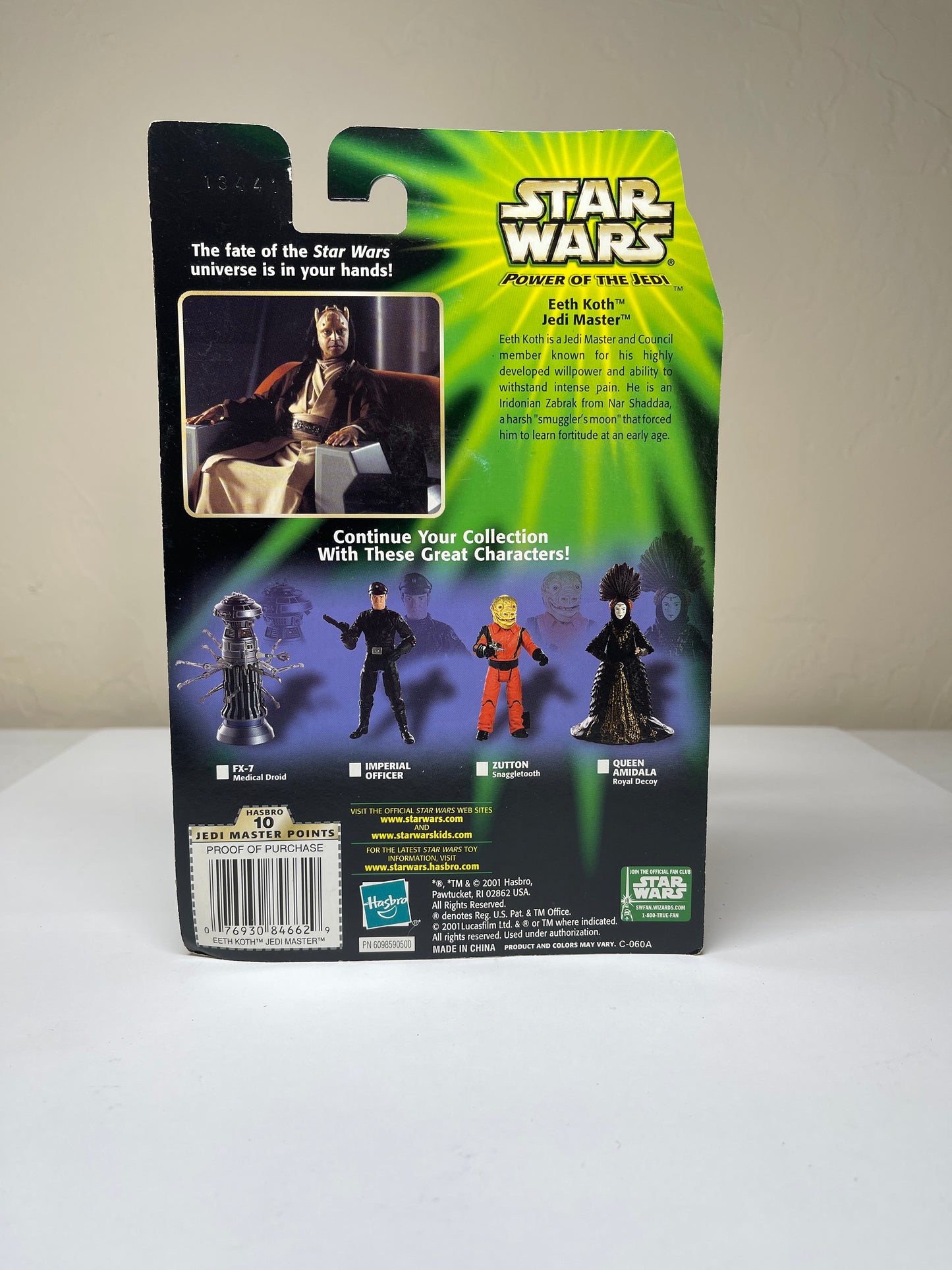 Star Wars Power Of The Jedi Eeth Koth Jedi Master