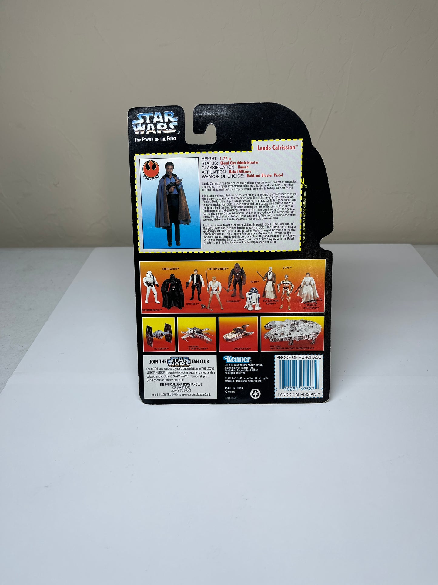 Star Wars Lando Calrissian The Power Of The Force