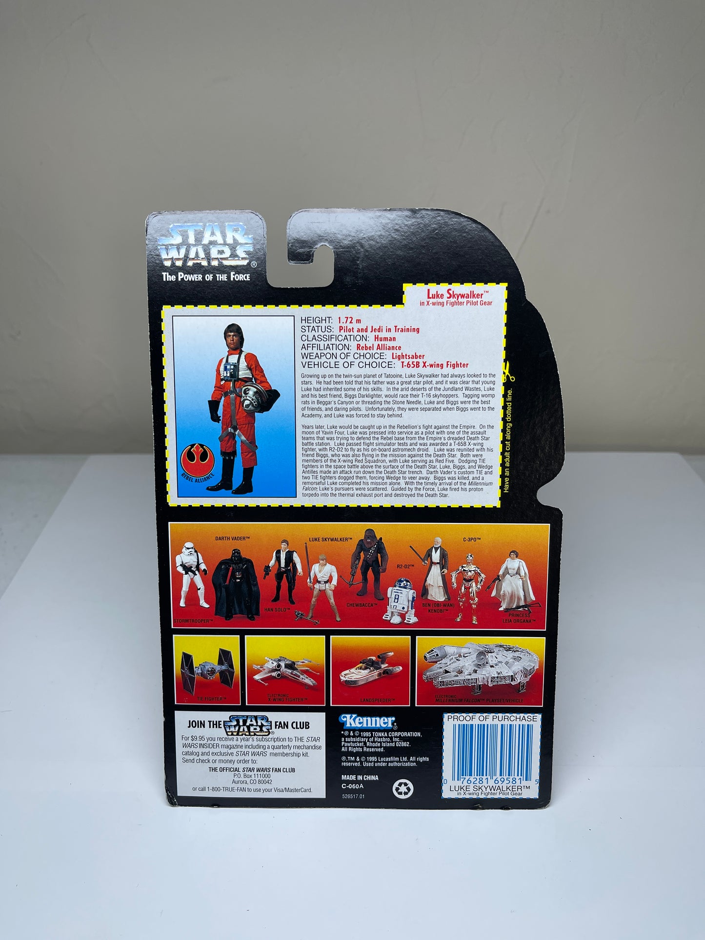 Star Wars Luke Skywalker In X-Wing Fighter Pilot Gear The Power Of The Force