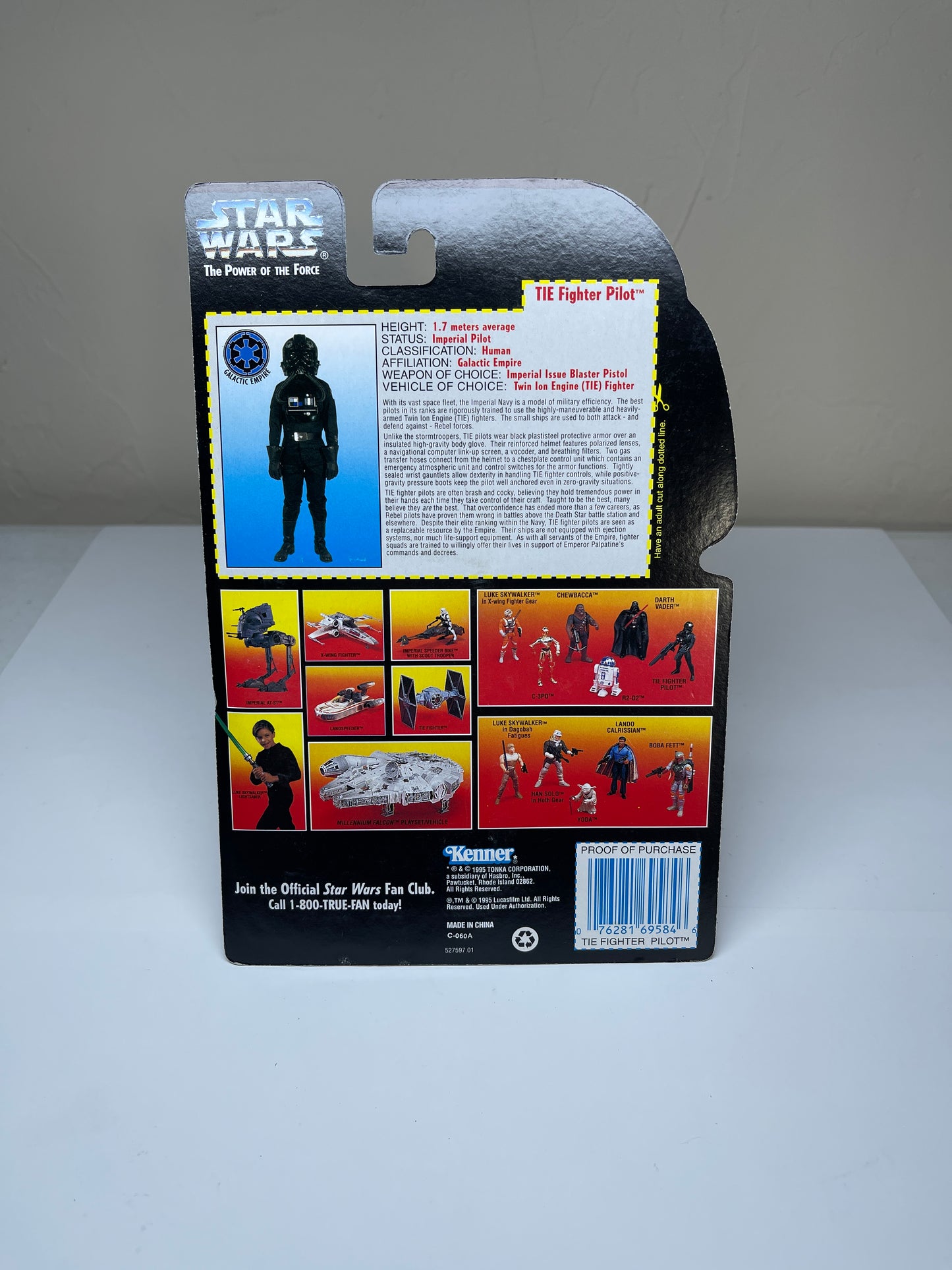 Star Wars TIE Fighter Pilot The Power Of The Force