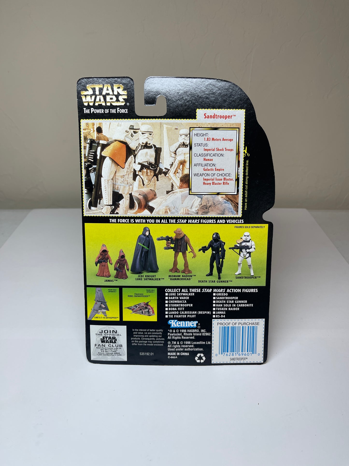 Star Wars Sandtrooper The Power Of The Force