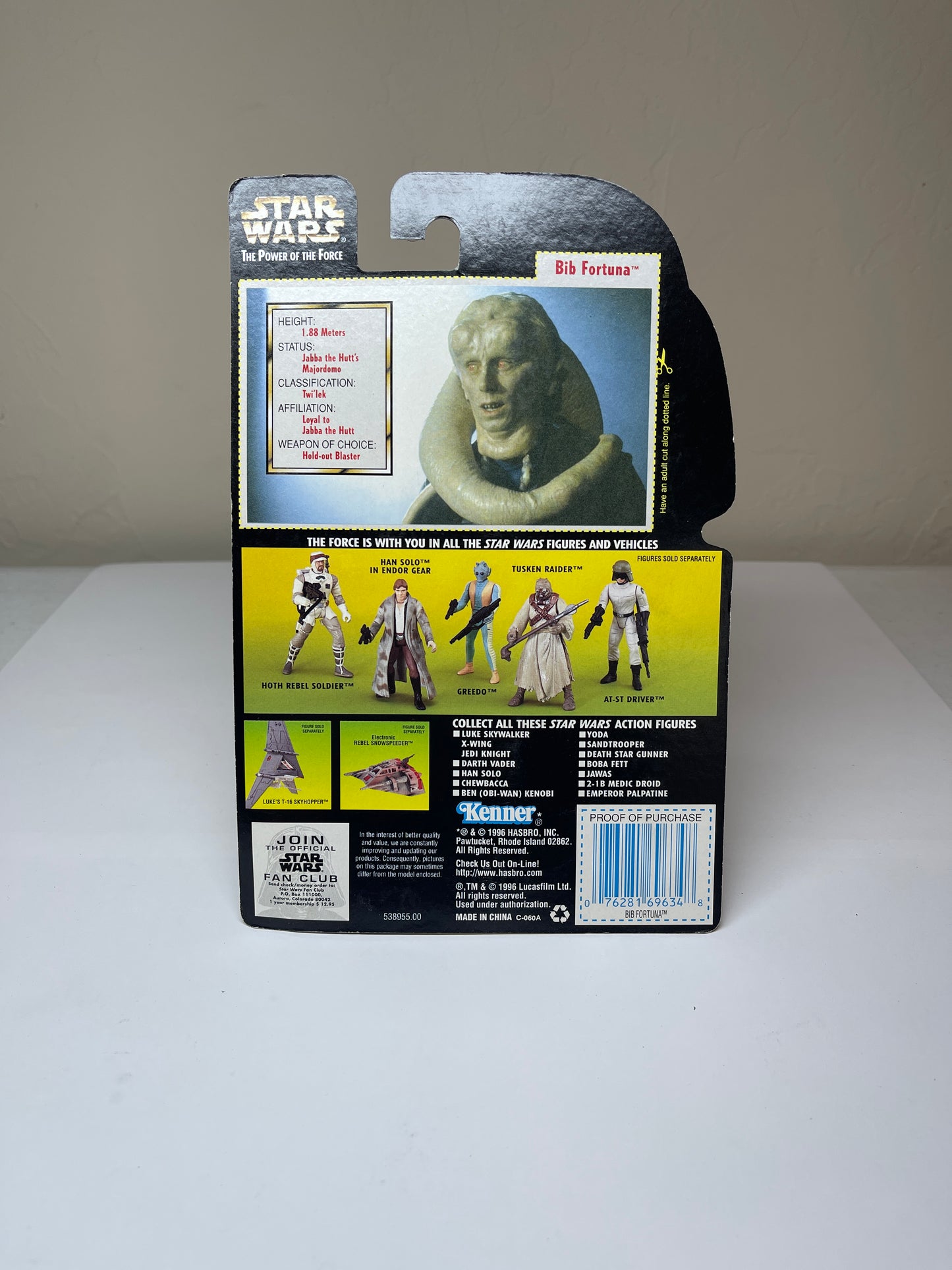 Star Wars BIB Fortuna The Power Of The Force