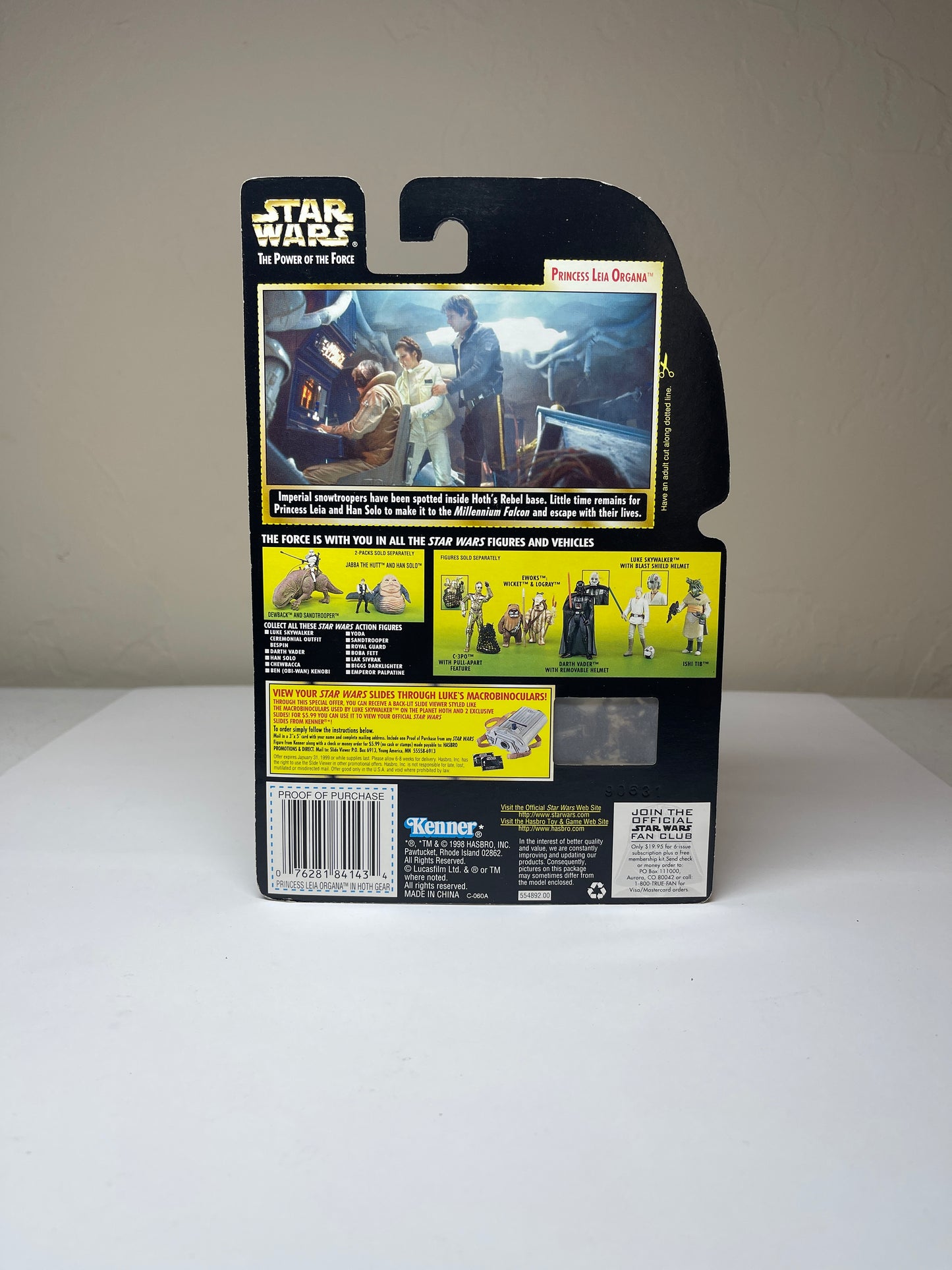 Star Wars Princess Leia Organa In Hoth Gear The Power Of The Force