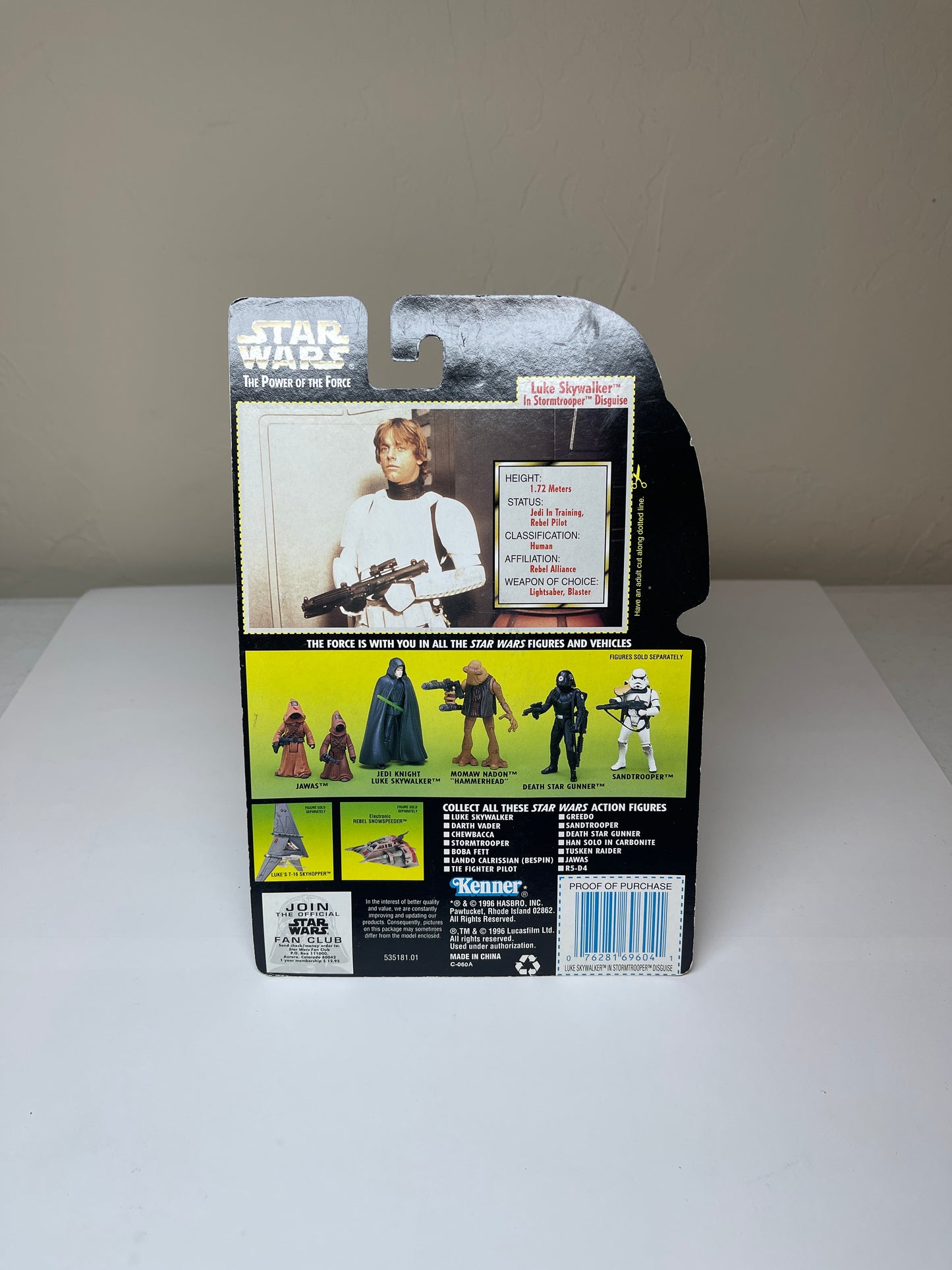 Star Wars Luke Skywalker In Stormtrooper Disguise The Power Of The Force