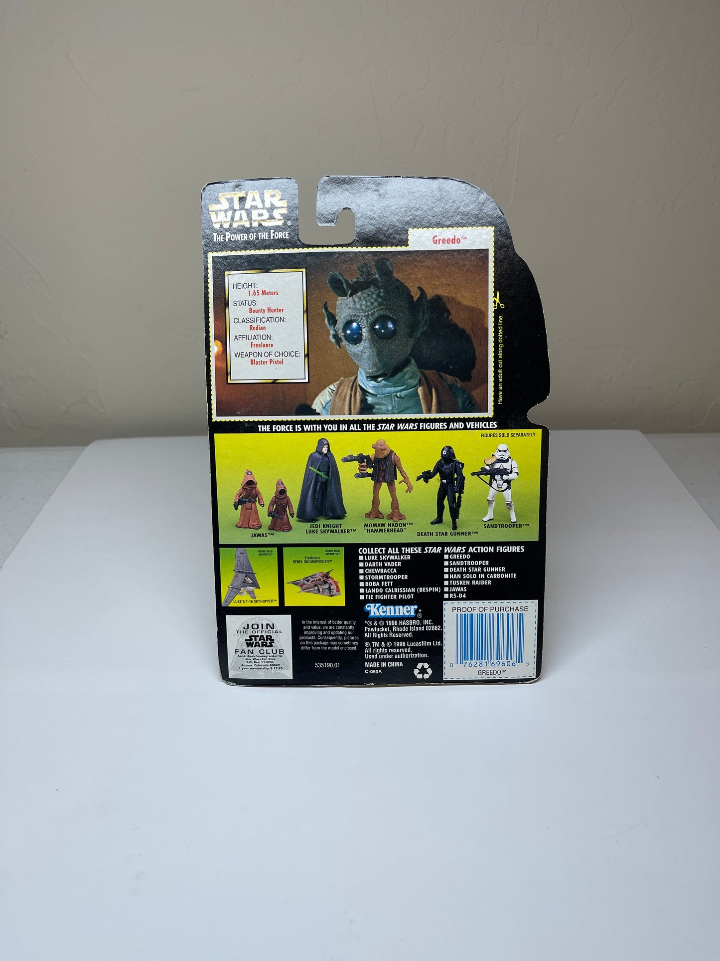 Star Wars Greedo The Power Of The Force