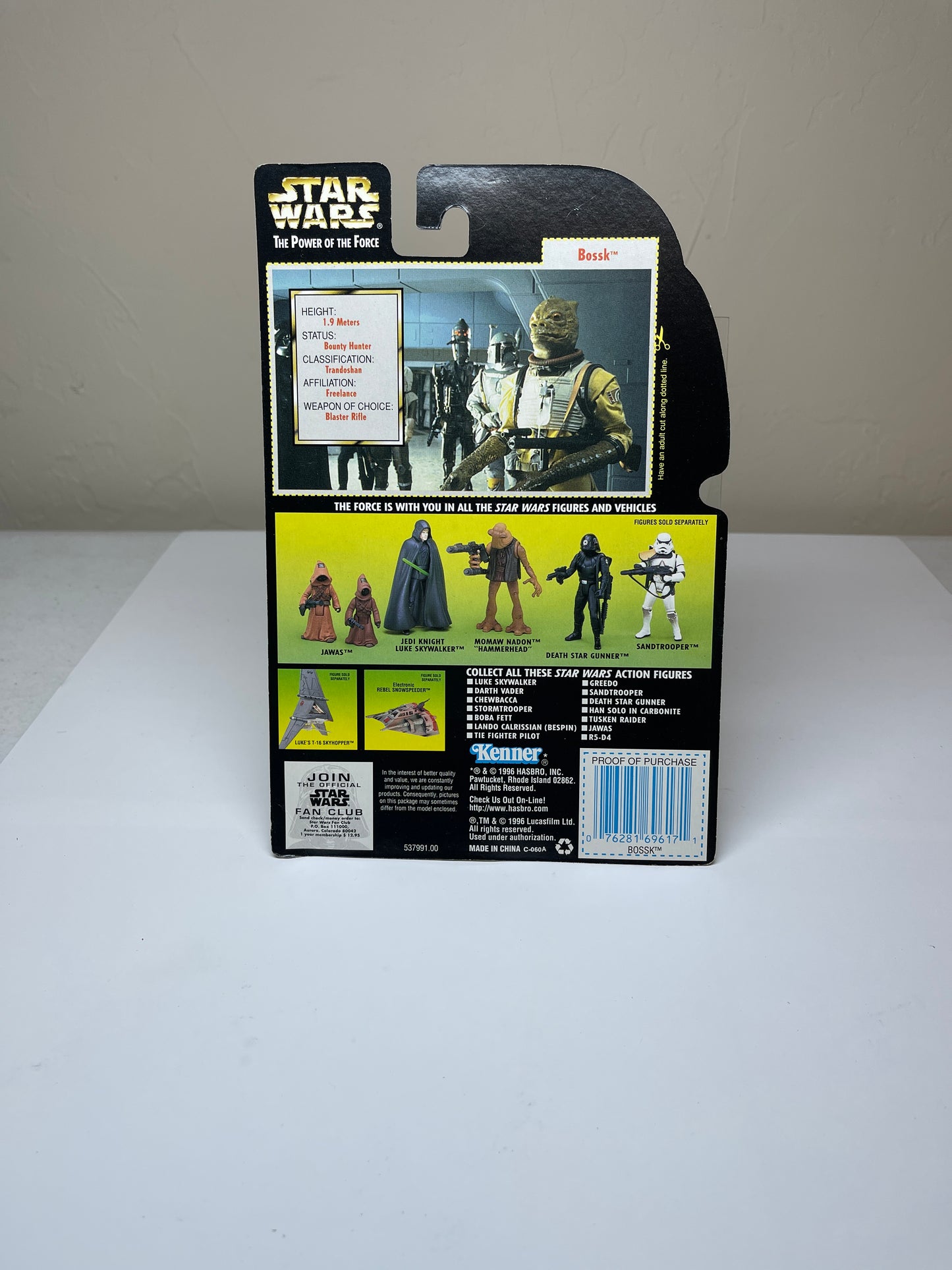Star Wars BOSSK The Power Of The Force