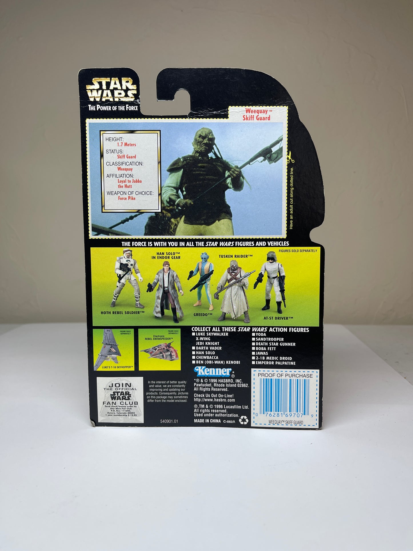 Star Wars Weequay Skiff Guard The Power Of The Force
