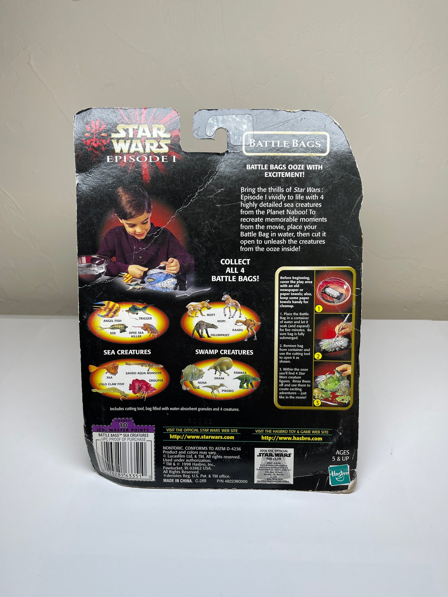 Star Wars Episode 1 Battle Bags Sea Creatures