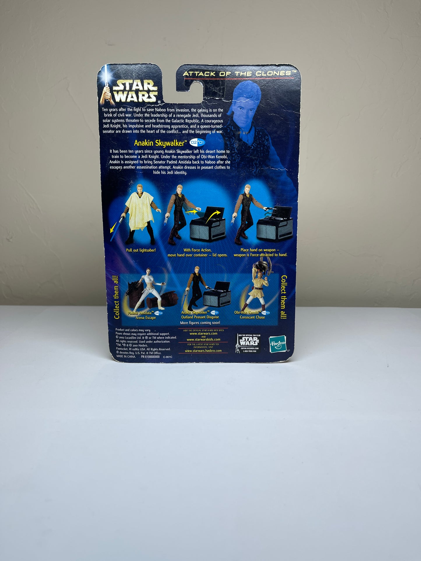 Star Wars Anakin Skywalker Attack Of The Clones
