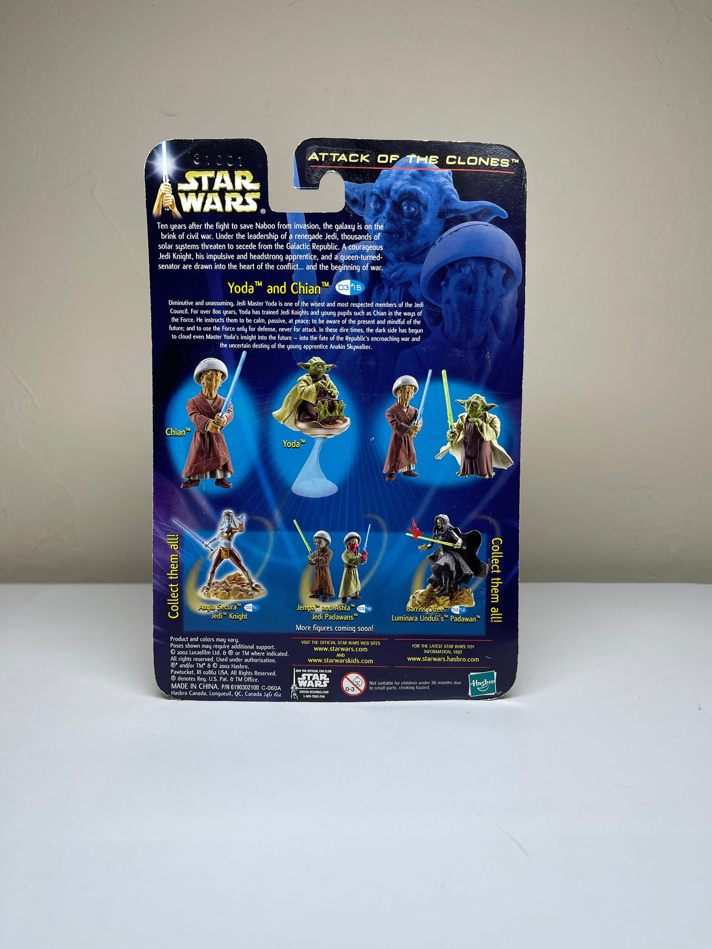 Star Wars Yoda & Chian Attack Of The Clones