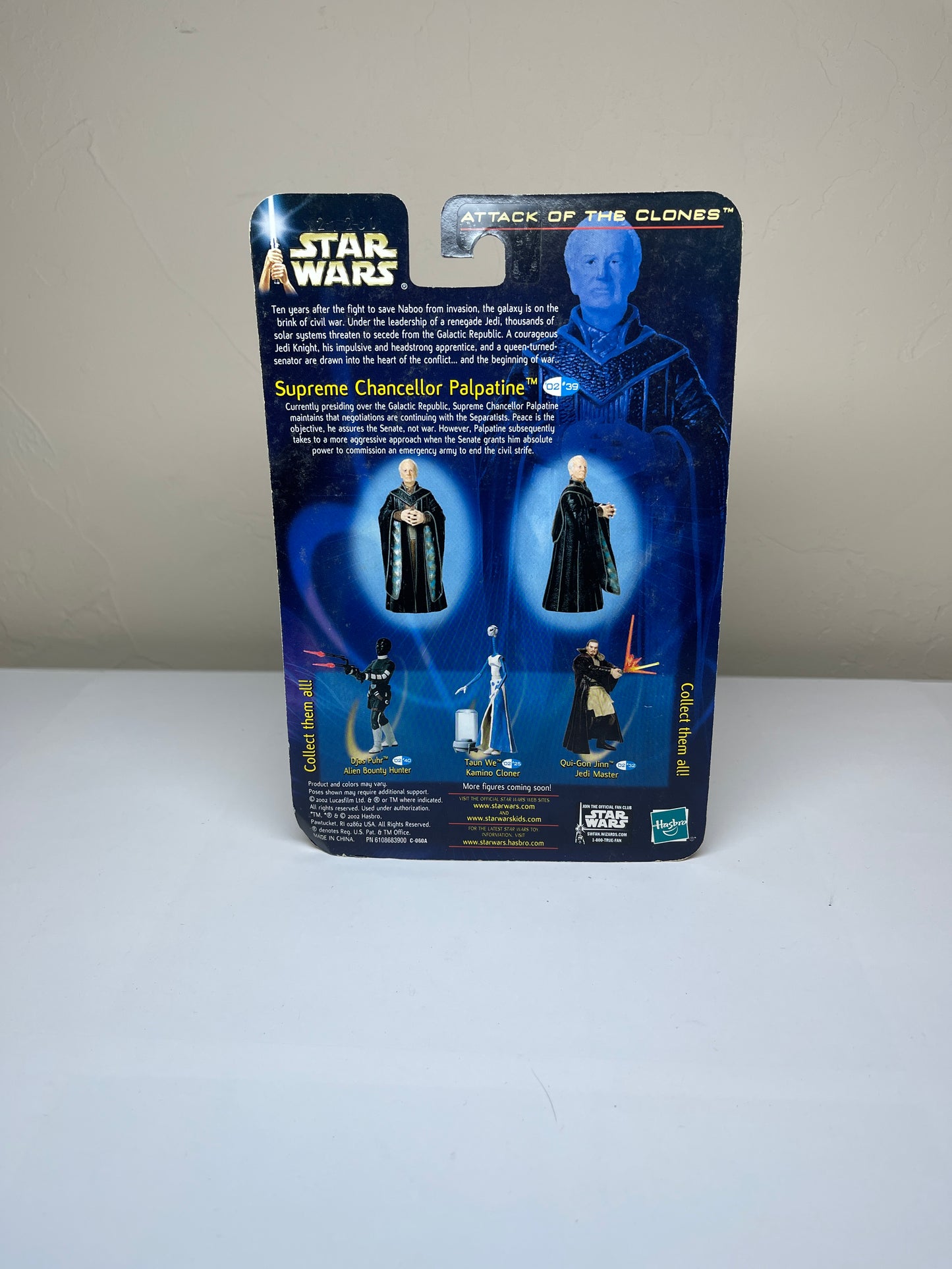 Star Wars Supreme Chancellor Palpatine Attack Of The Clones