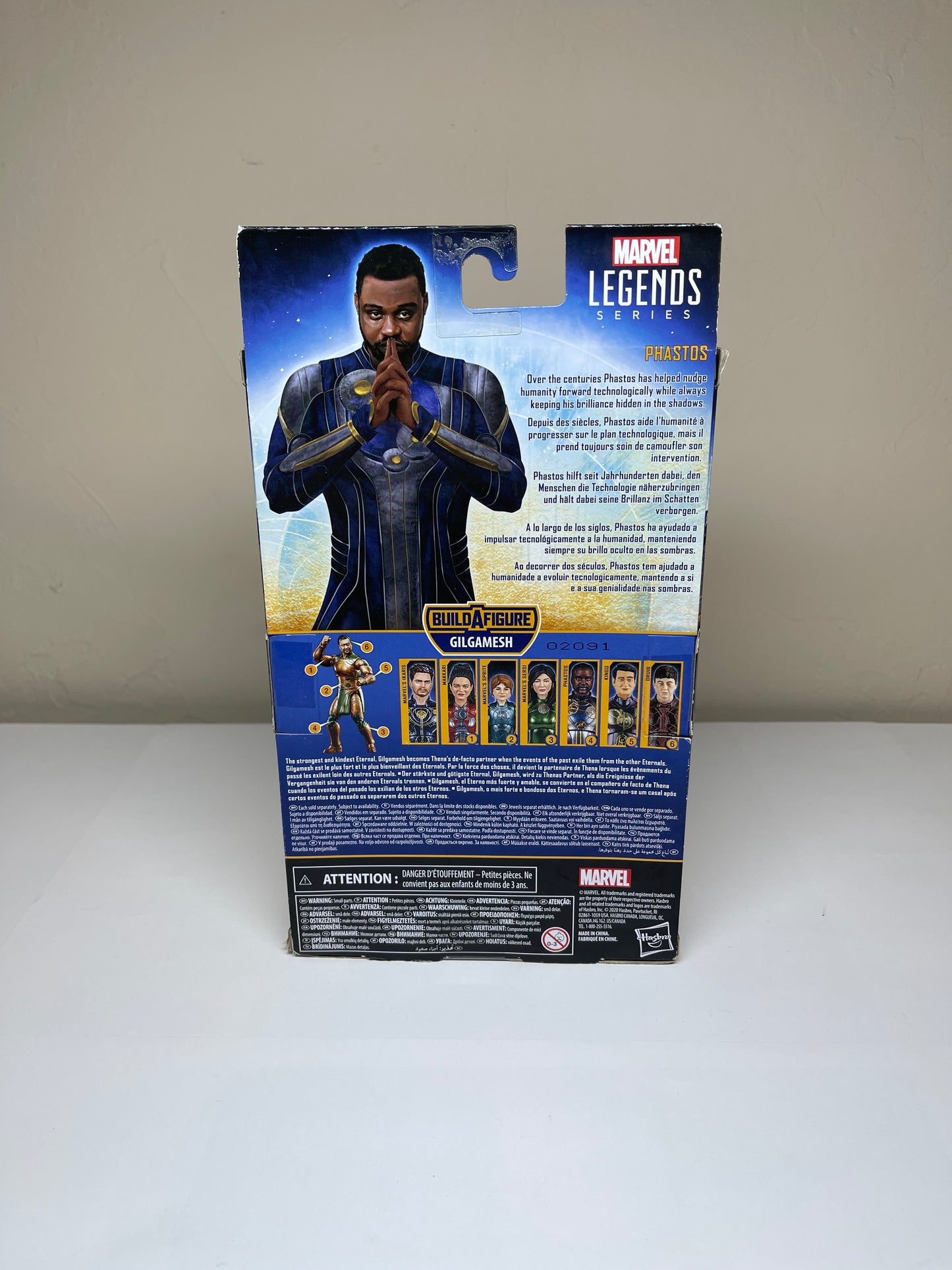 Marvel Eternals Phastos Legend Series