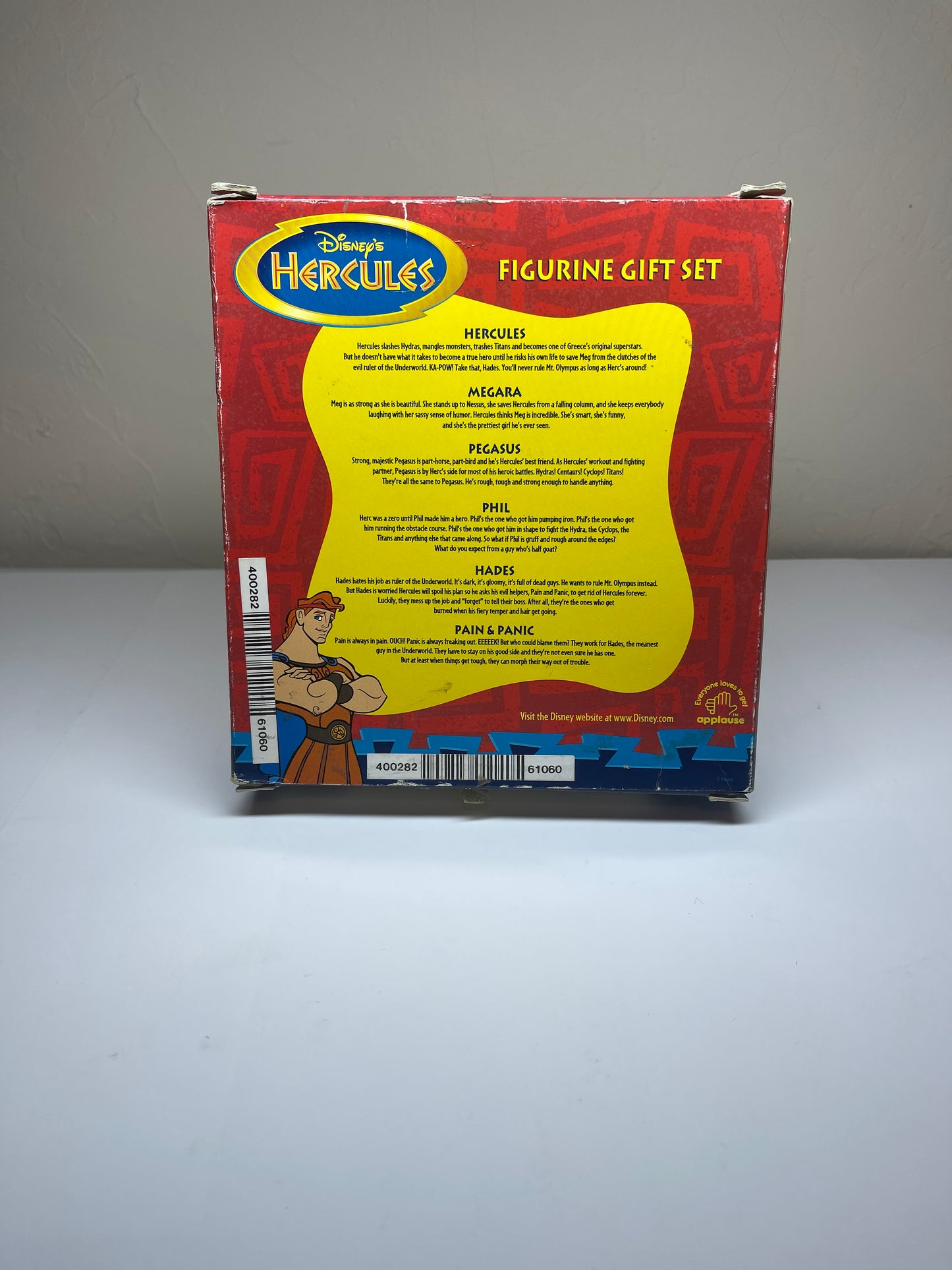 Hercules Figurines Gift Set Applause Vintage Disney