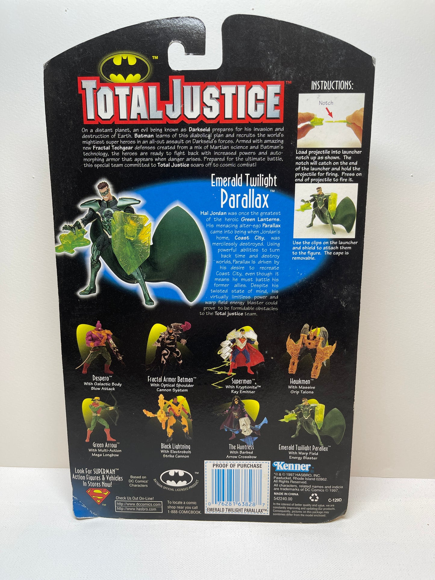 Total Justice Emerald Twilight Parallax