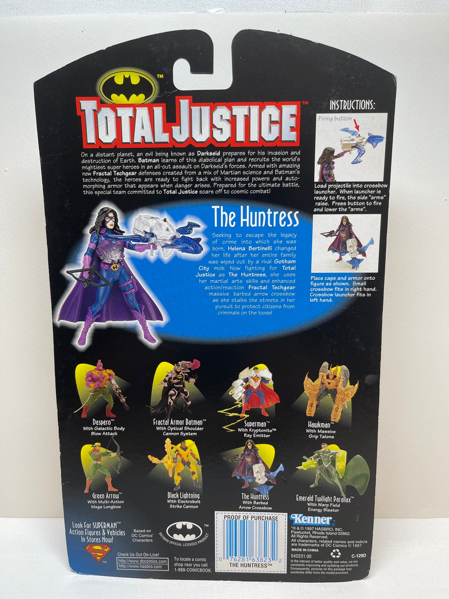 DC Total Justice The Huntress