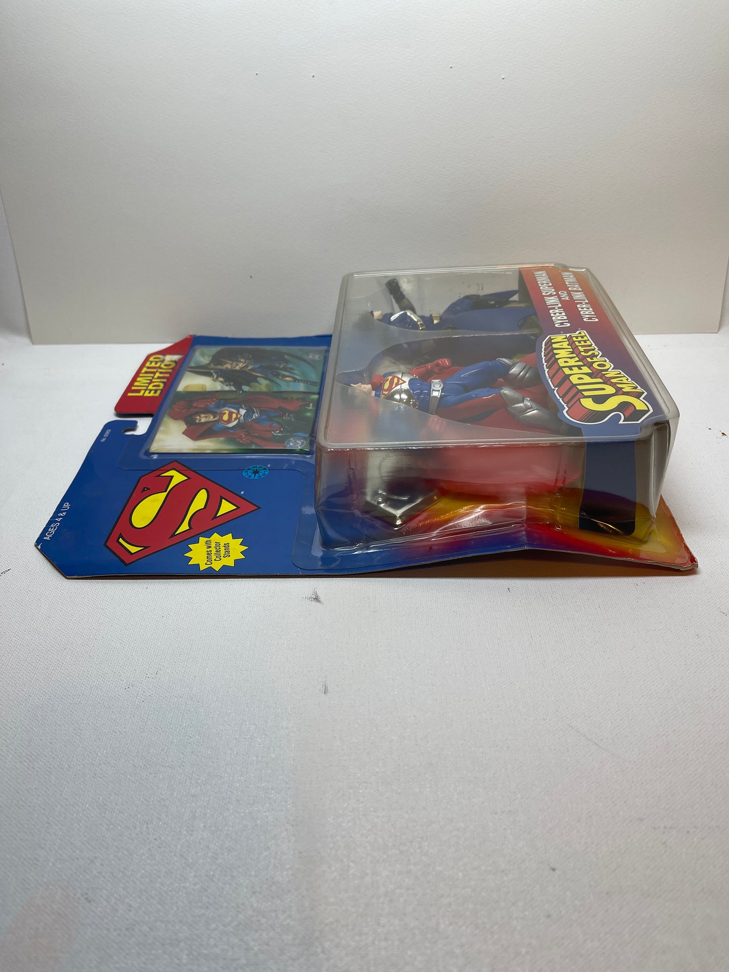 Superman Man of Steel Cyber-Link Superman and Cyber-Link Batman