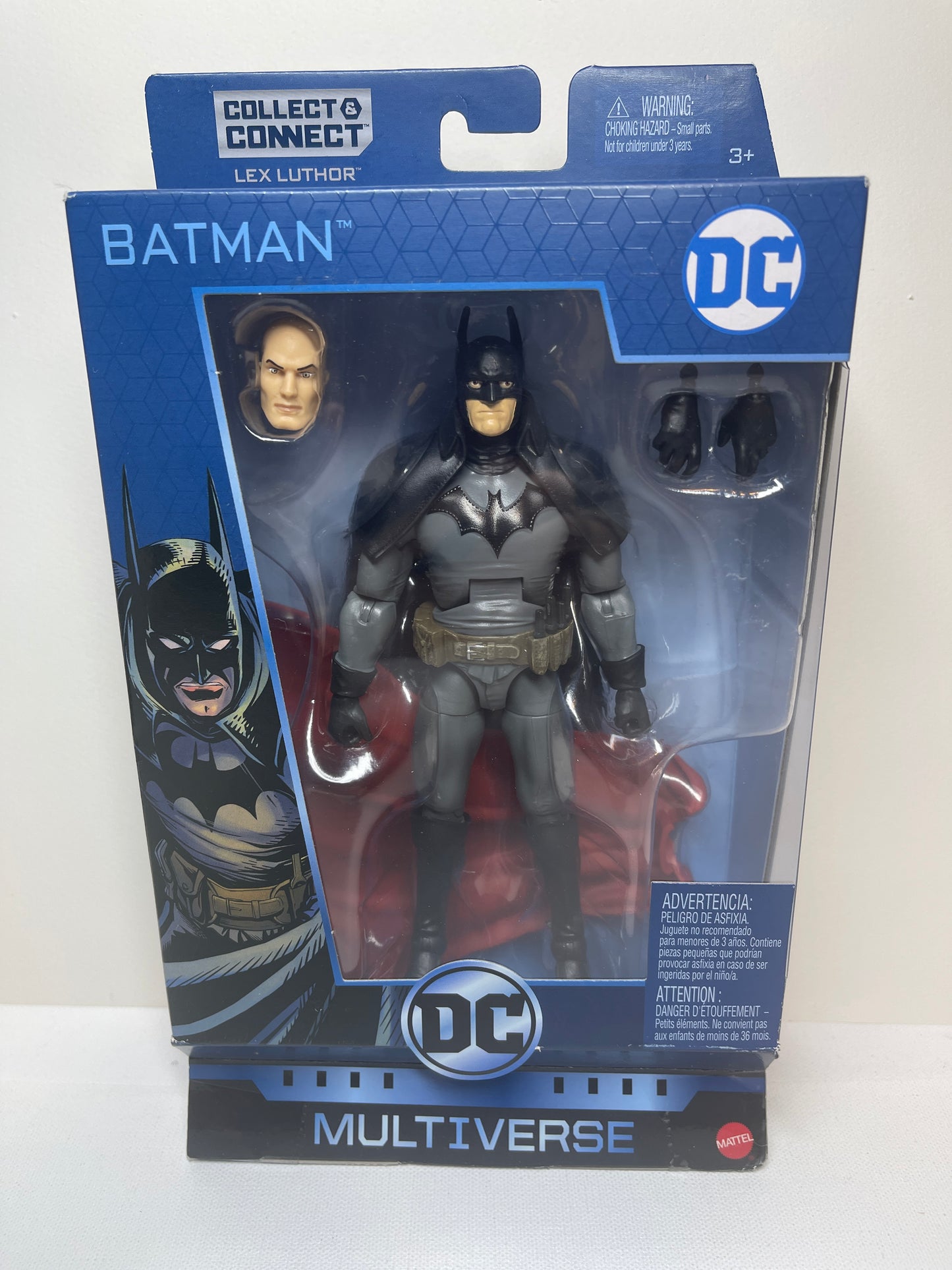 DC Multiverse Batman with Collect & Connect Lex Luthor