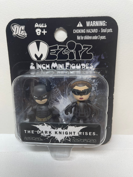 DC The Dark Knight Rises Batman, Catwoman, Batman & Bane