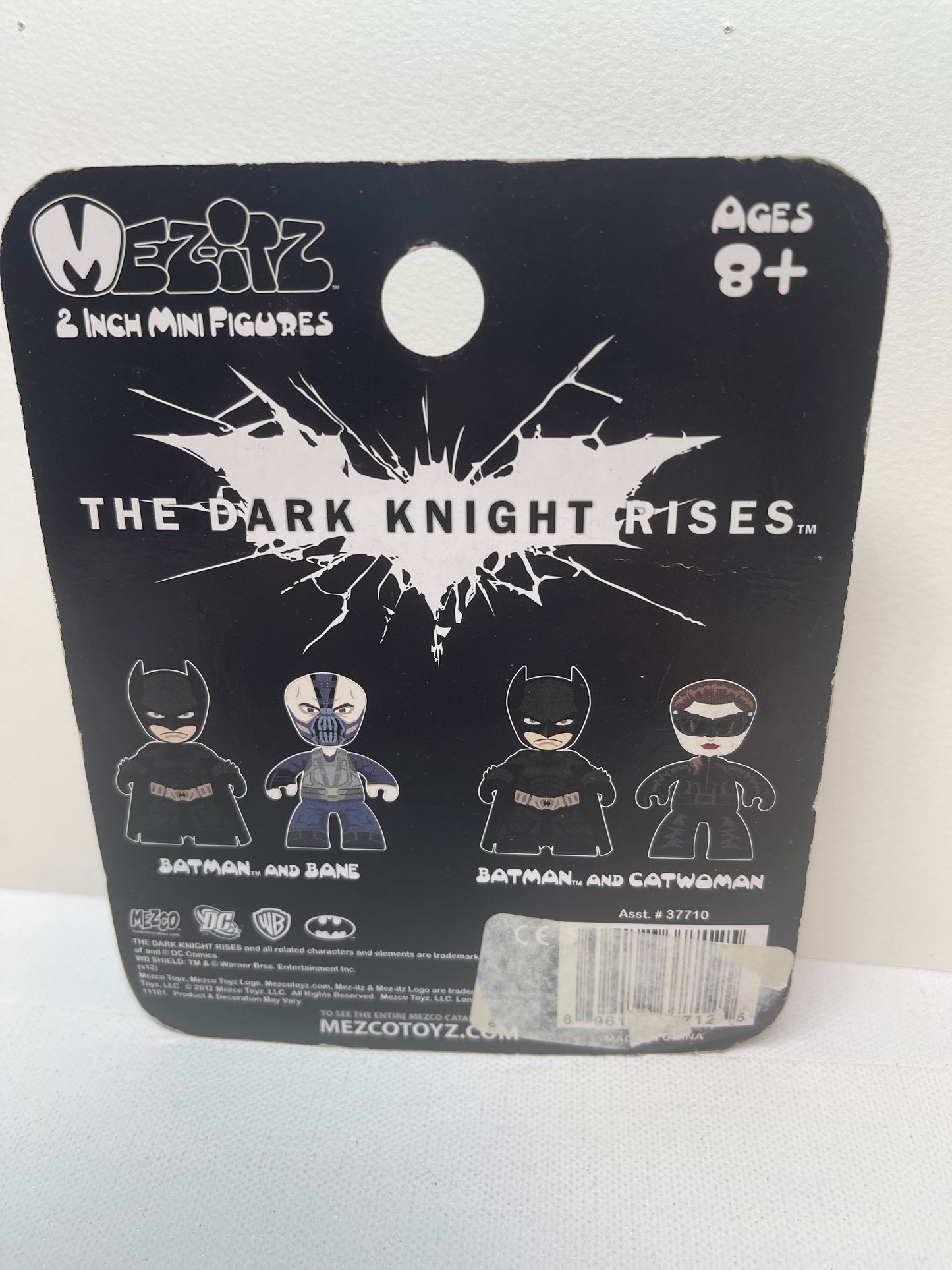 DC The Dark Knight Rises Batman, Catwoman, Batman & Bane