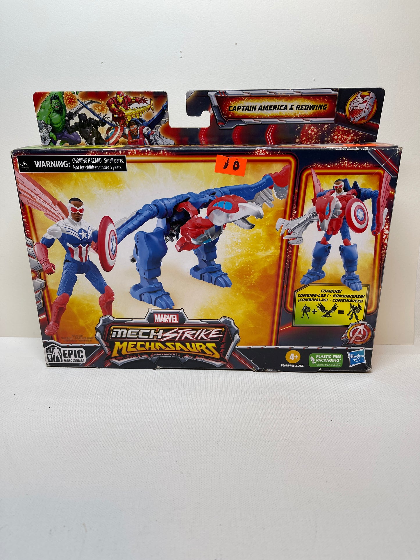 Marvel Mechstrike Mechasaurs Captain America & Redwing