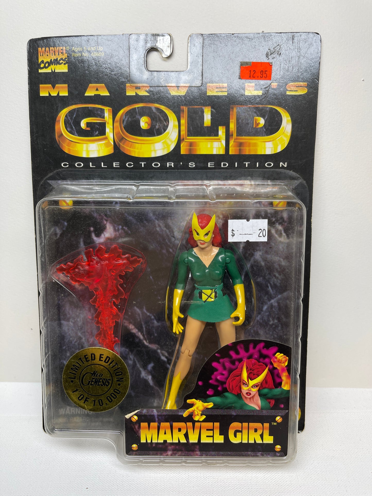 Marvel Girl Marvel's Gold Collector's Edition
