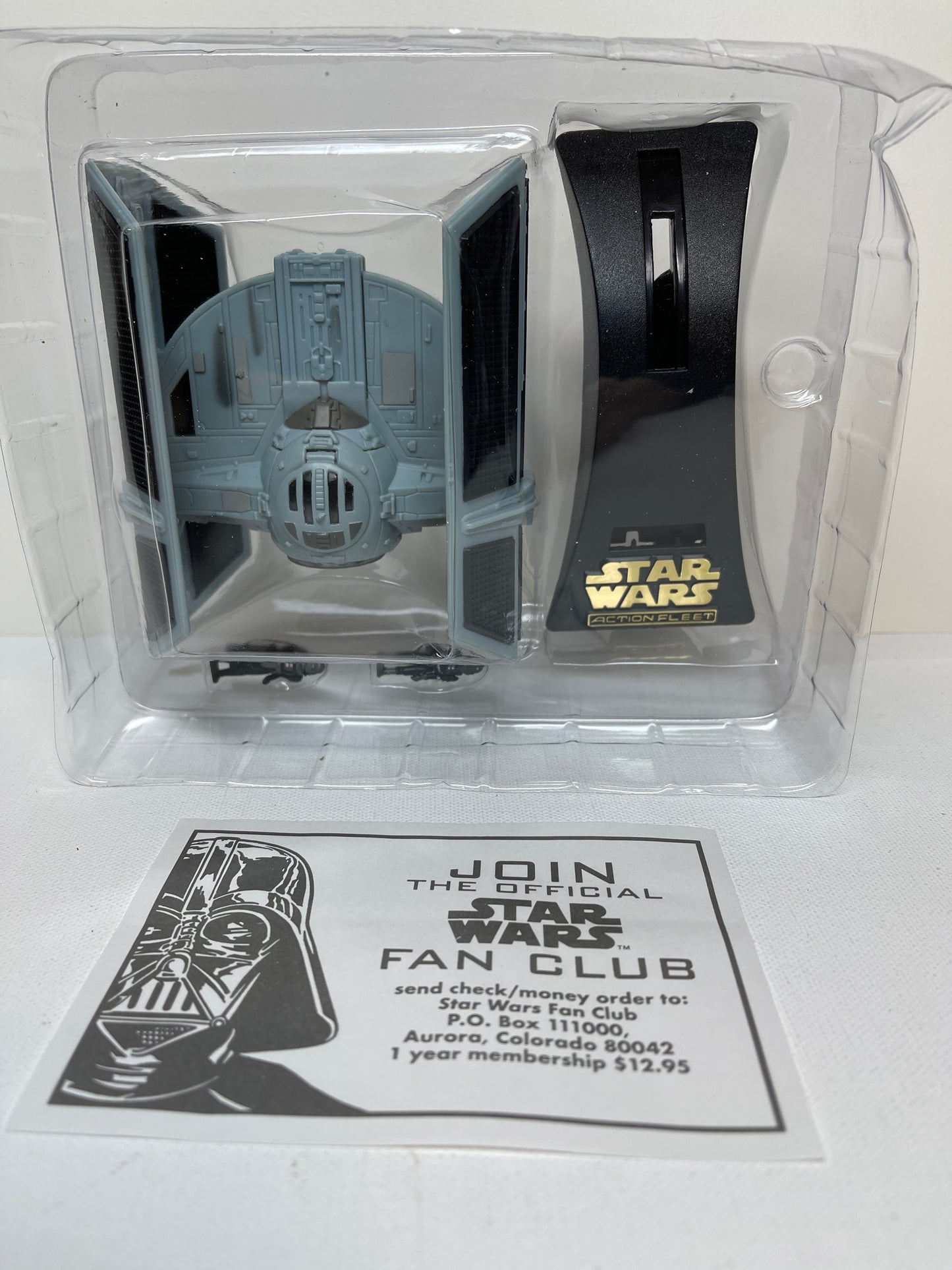 Star Wars Micro Machines Action Fleet Darth Vader's Tie Fighter galoob