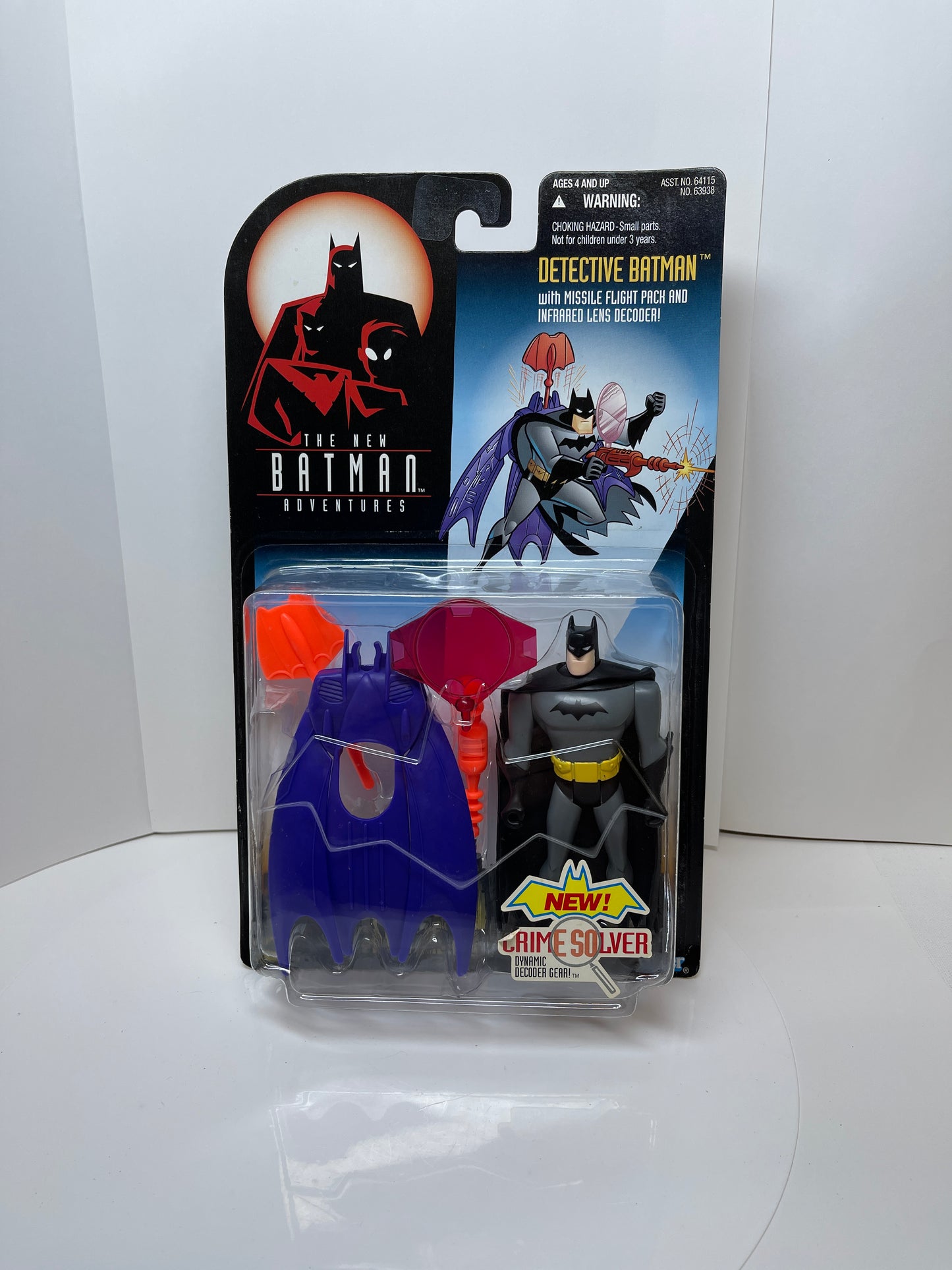 Detective Batman with Missile Flight Pack and Infrared Lens Decoder!