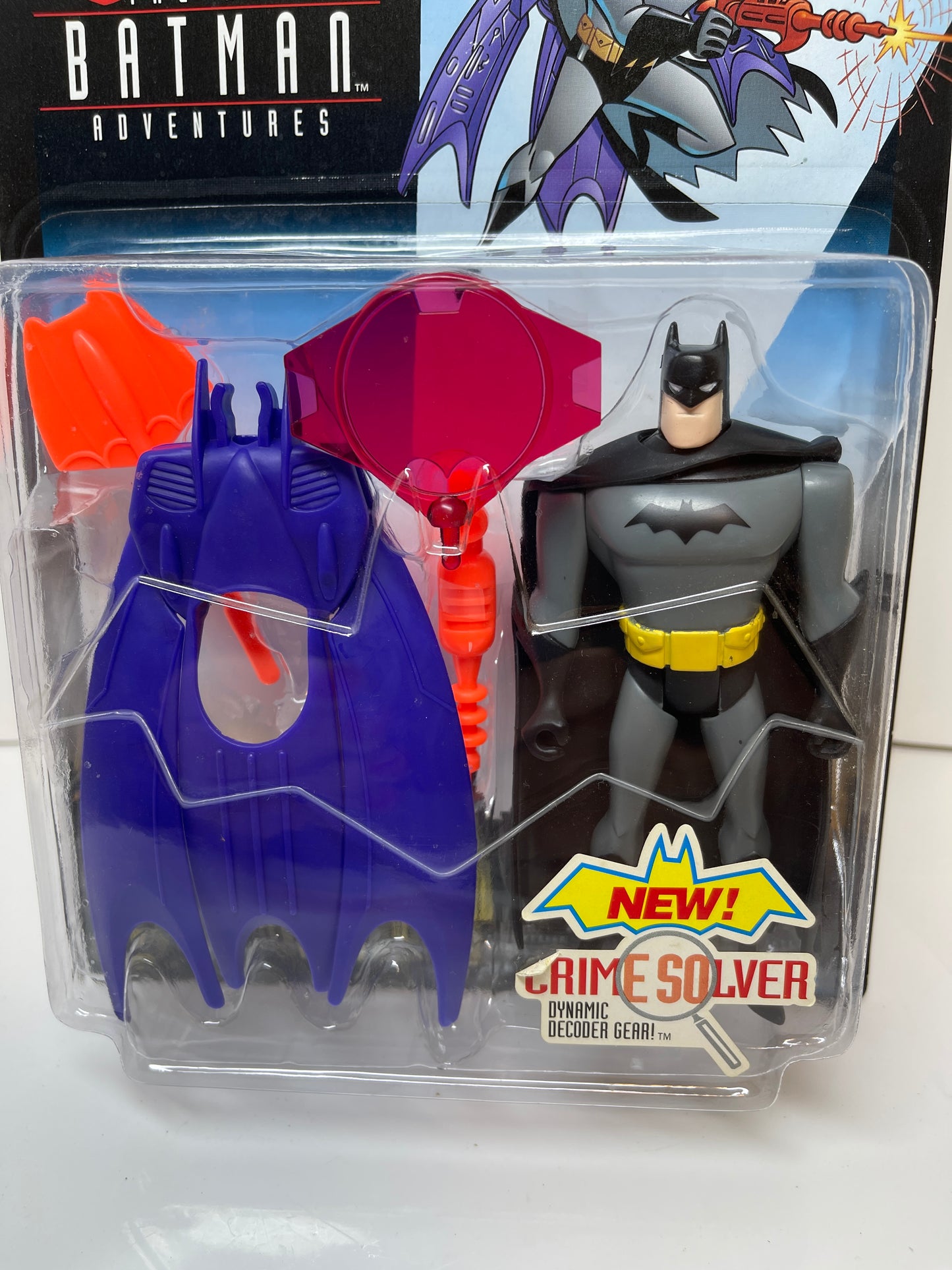 Detective Batman with Missile Flight Pack and Infrared Lens Decoder!