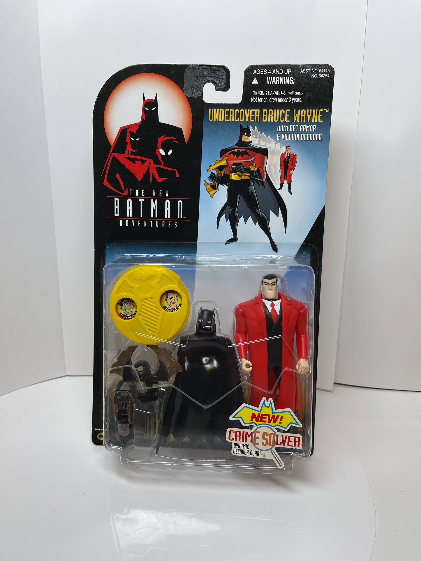 Batman Undercover Bruce Wayne with Bat Armor and Villain Decoder