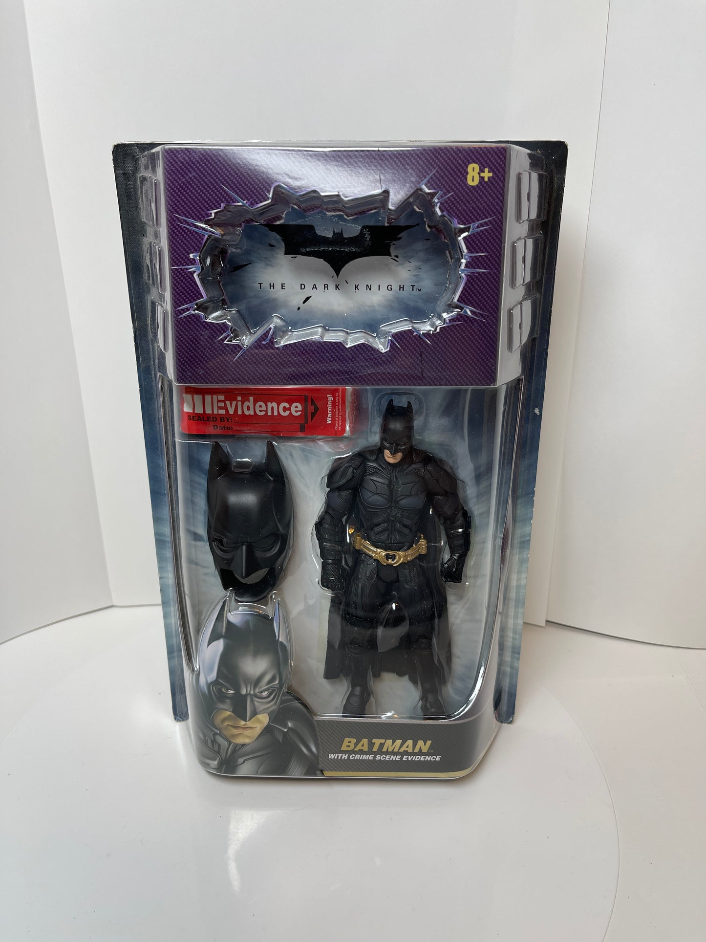 Batman The Dark Knight with Crime Scene Evidence